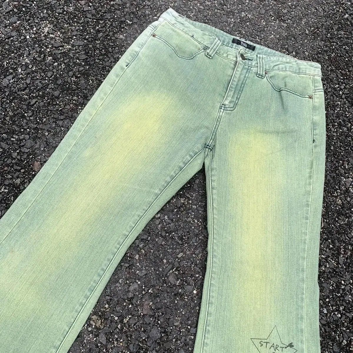 Japanese Brand STEALS 🔥 FLARE/BOOTCUT JAPANESE VTG JEANS SMILE LAND PANTS Size US 30 / EU 46 - 6 Thumbnail