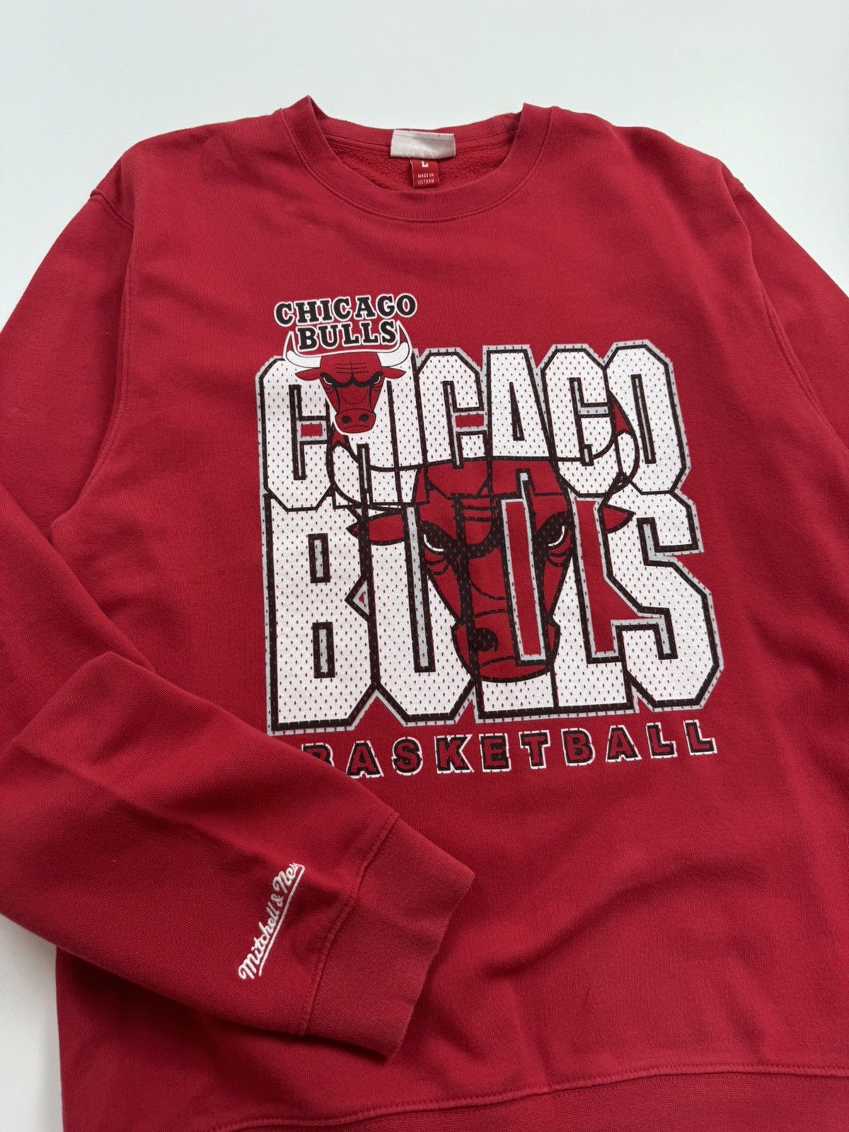 Mitchell & Ness Chicago Bulls Sweatshirt Mitchell&Ness long sleeve pullover Size US L / EU 52-54 / 3 - 2 Thumbnail