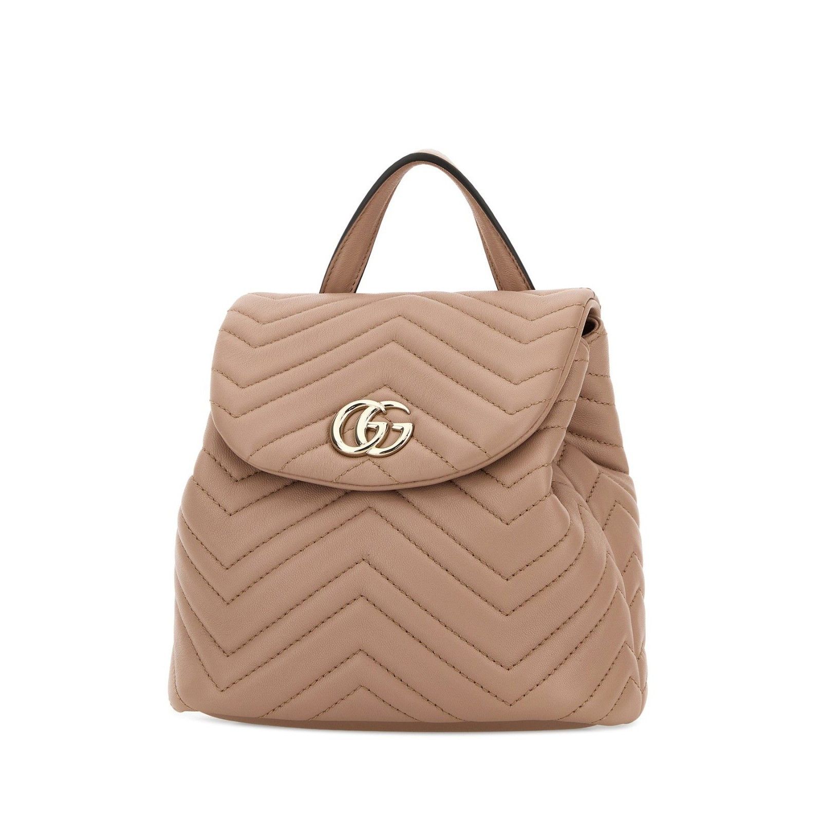 Gucci GUCCI GG Marmont Mini $2950 Beige Backpack New & Authentic Size ONE SIZE - 2 Thumbnail