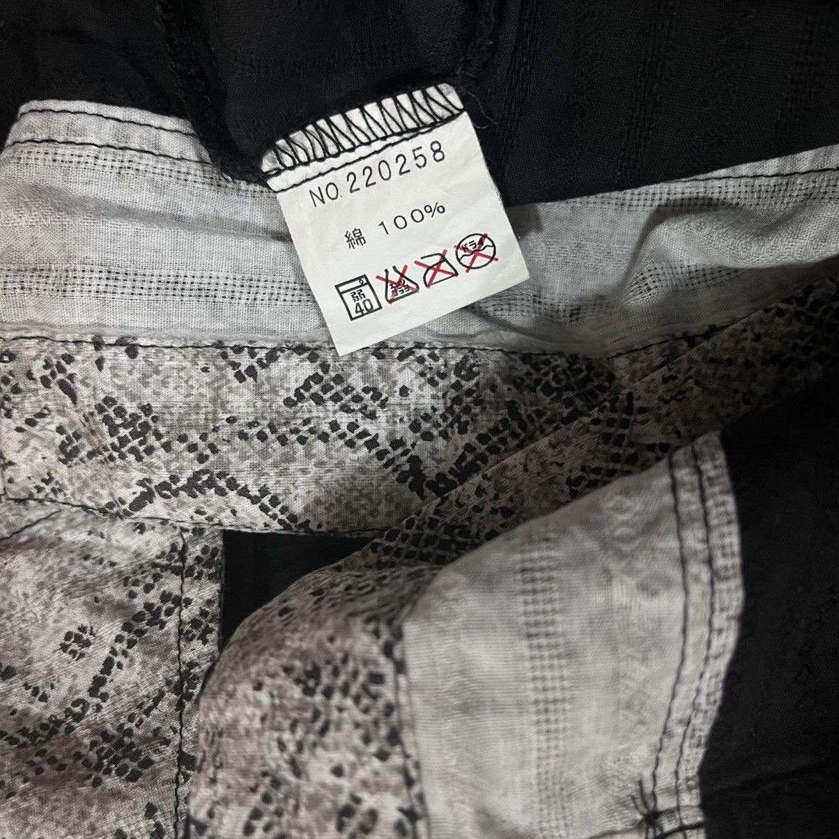 If Six Was Nine Semantic design snake skin double layer Size US M / EU 48-50 / 2 - 6 Thumbnail