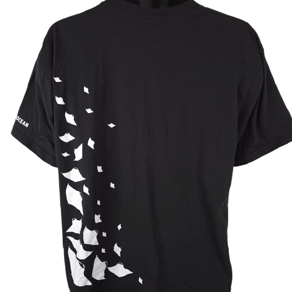 Vintage VINTAGE Manta Ray T Shirt Mens XL Black Project Aware Scuba Diver Made In USA Size US XL / EU 56 / 4 - 4 Thumbnail