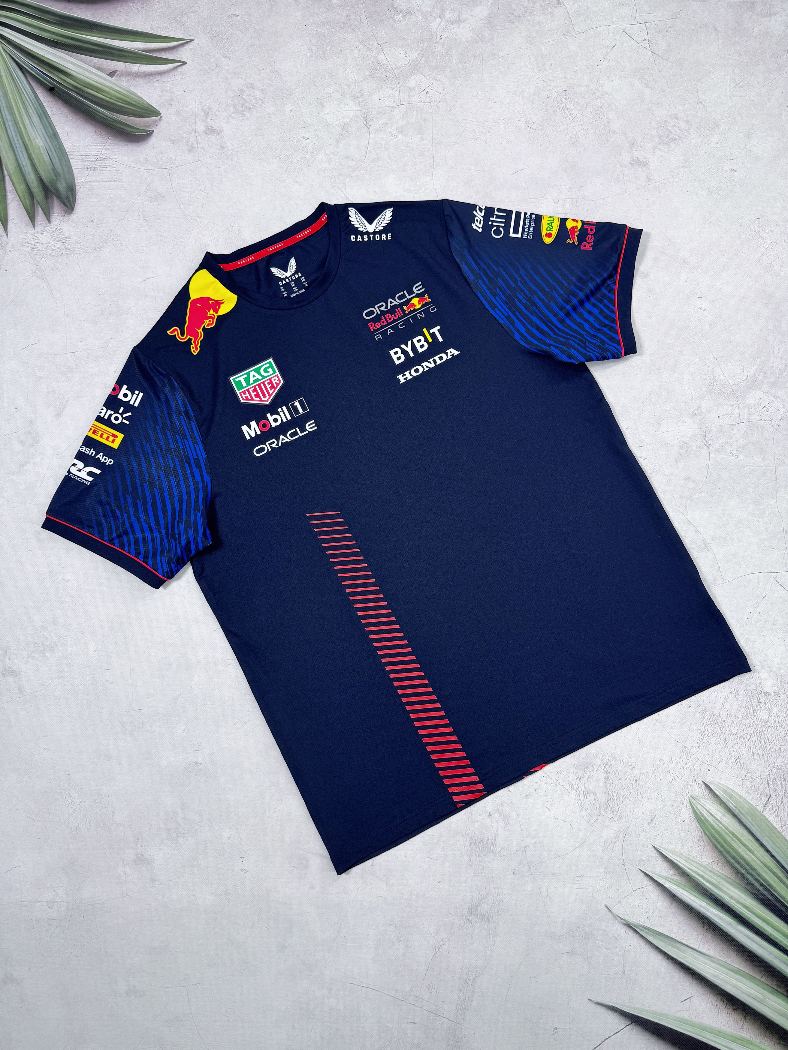 Castore 2023 Oracle Red Bull Racing Formula1 Team T-Shirt by Castore Size US XL / EU 56 / 4 - 11 Thumbnail