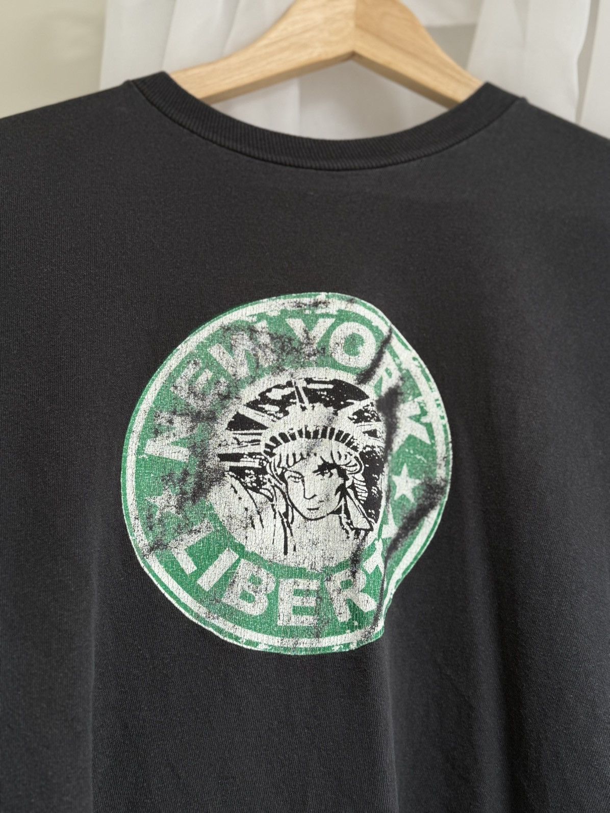Vintage Starbucks rip vintage tee Size US L / EU 52-54 / 3 - 2 Thumbnail