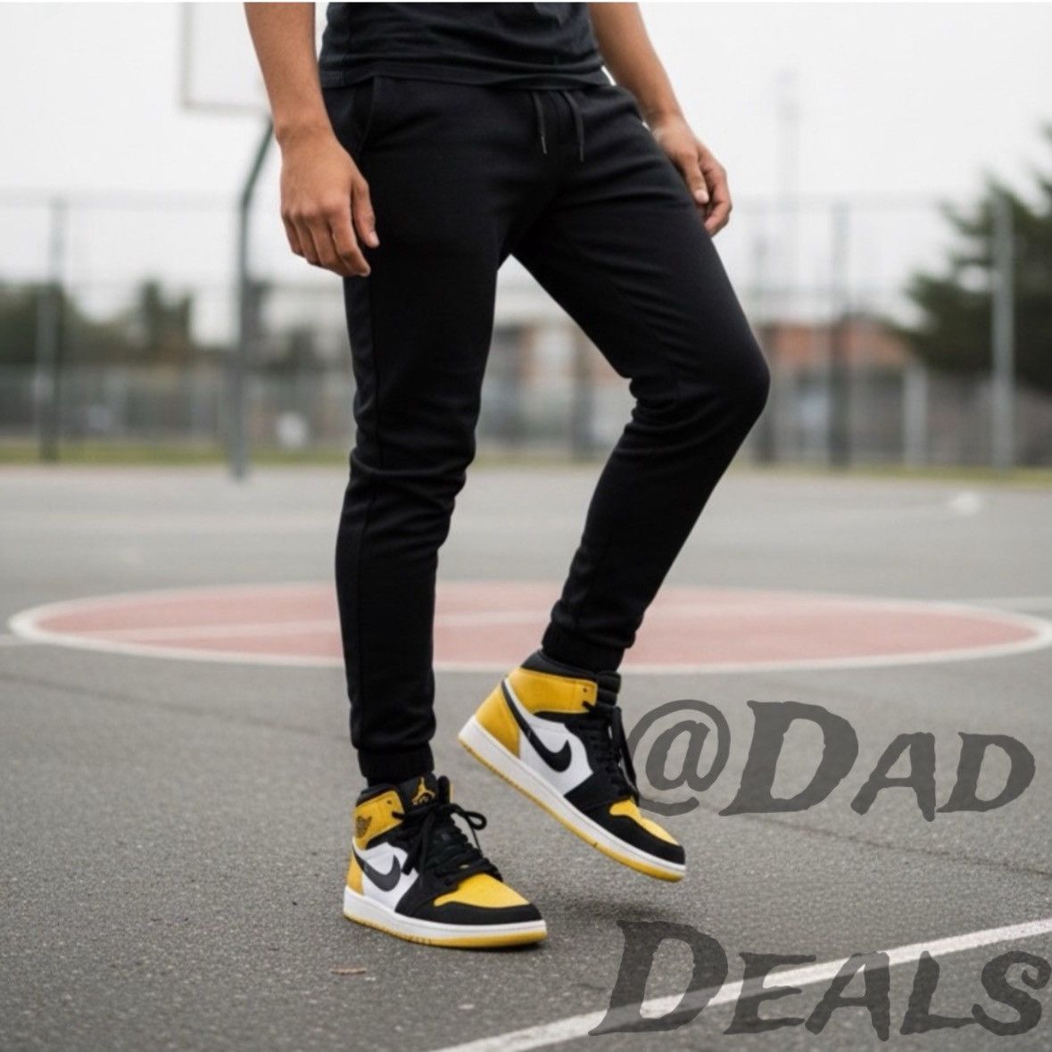 Jordan Brand Air Jordan 1 Mid SE "Yellow Toe" sneakers Suede Leather Size US 8.5 / EU 41-42 - 11 Thumbnail