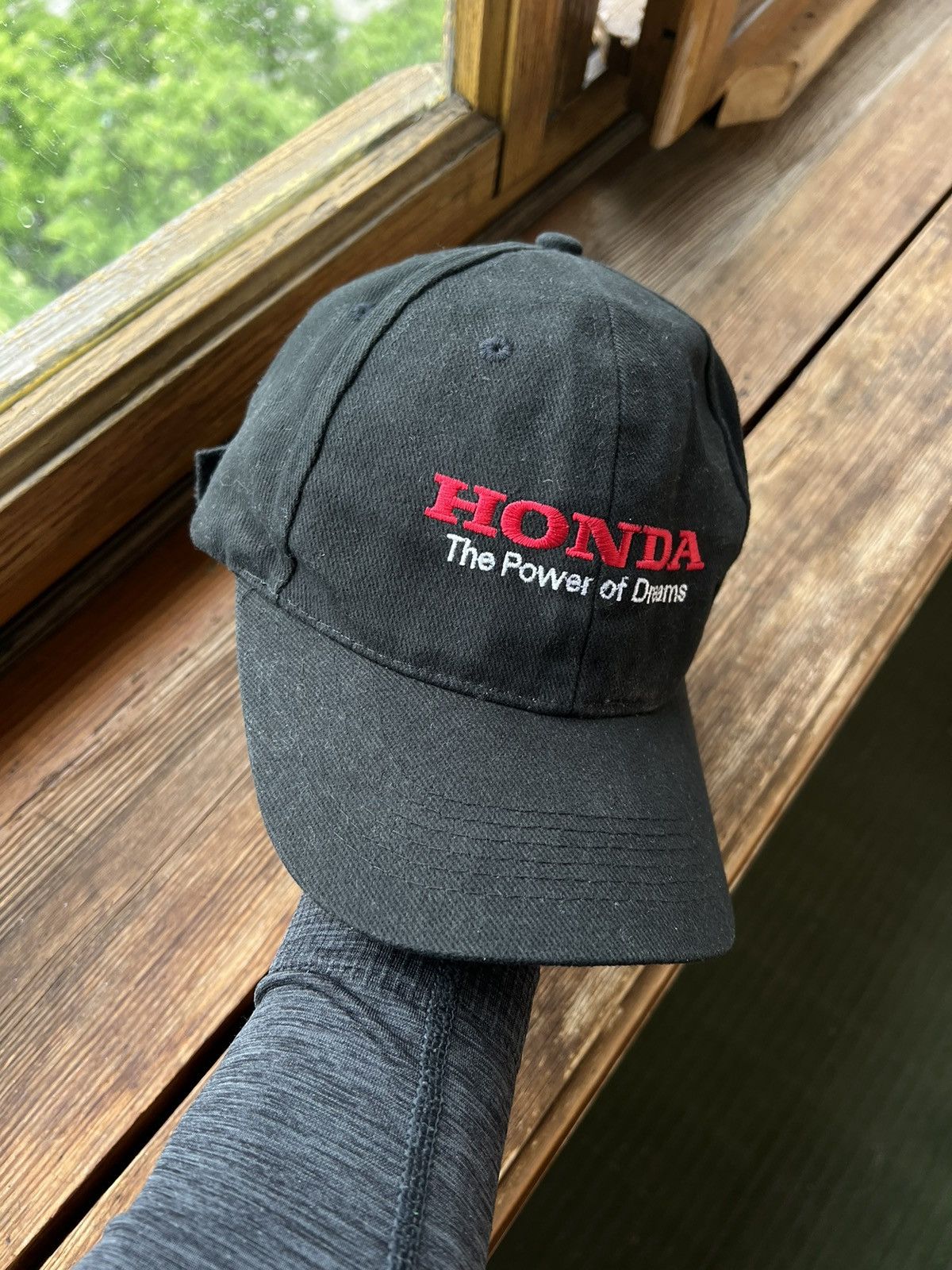 Vintage Vintage 90s Honda Racing Hat Cap Black Size ONE SIZE - 3 Thumbnail