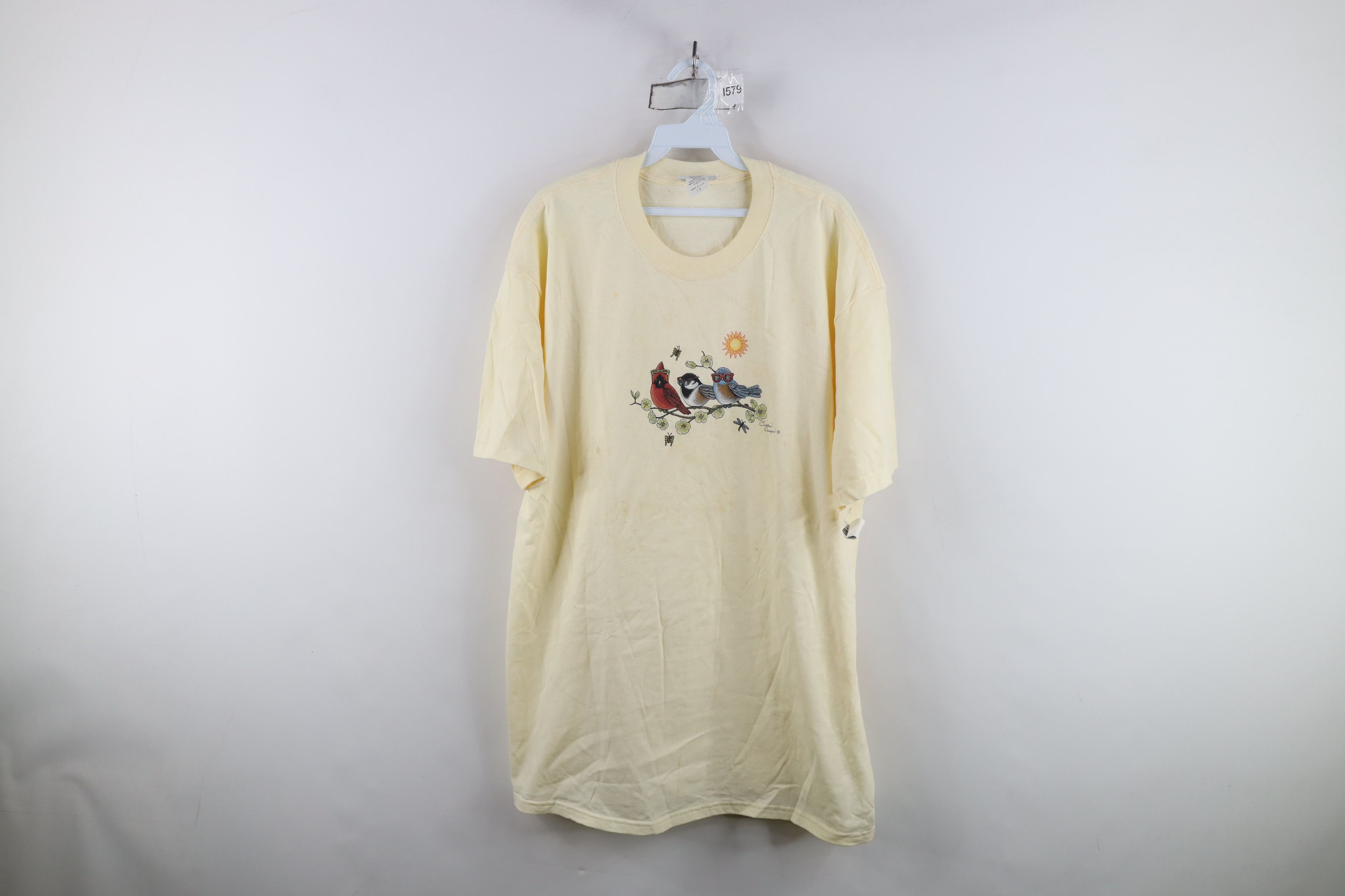 Vintage Deadstock Vintage 90s Streetwear Nature Birds T-Shirt USA Size XL / US 12-14 / IT 48-50 - 1 Thumbnail