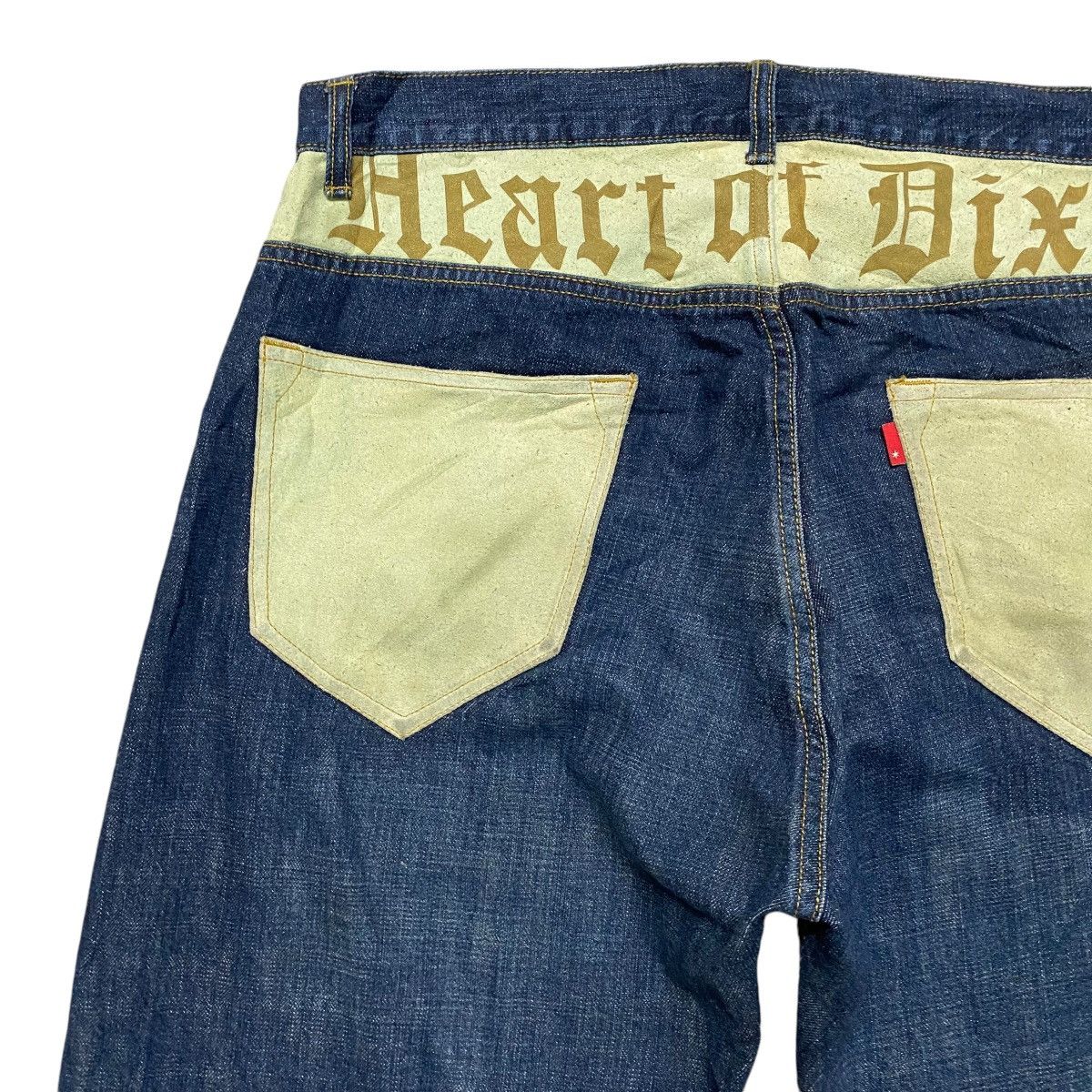 Engineered Garments 'HEARTS OF DIXIE' Cootie Denim Jeans Leather Pocket Size US 34 / EU 50 - 10 Thumbnail