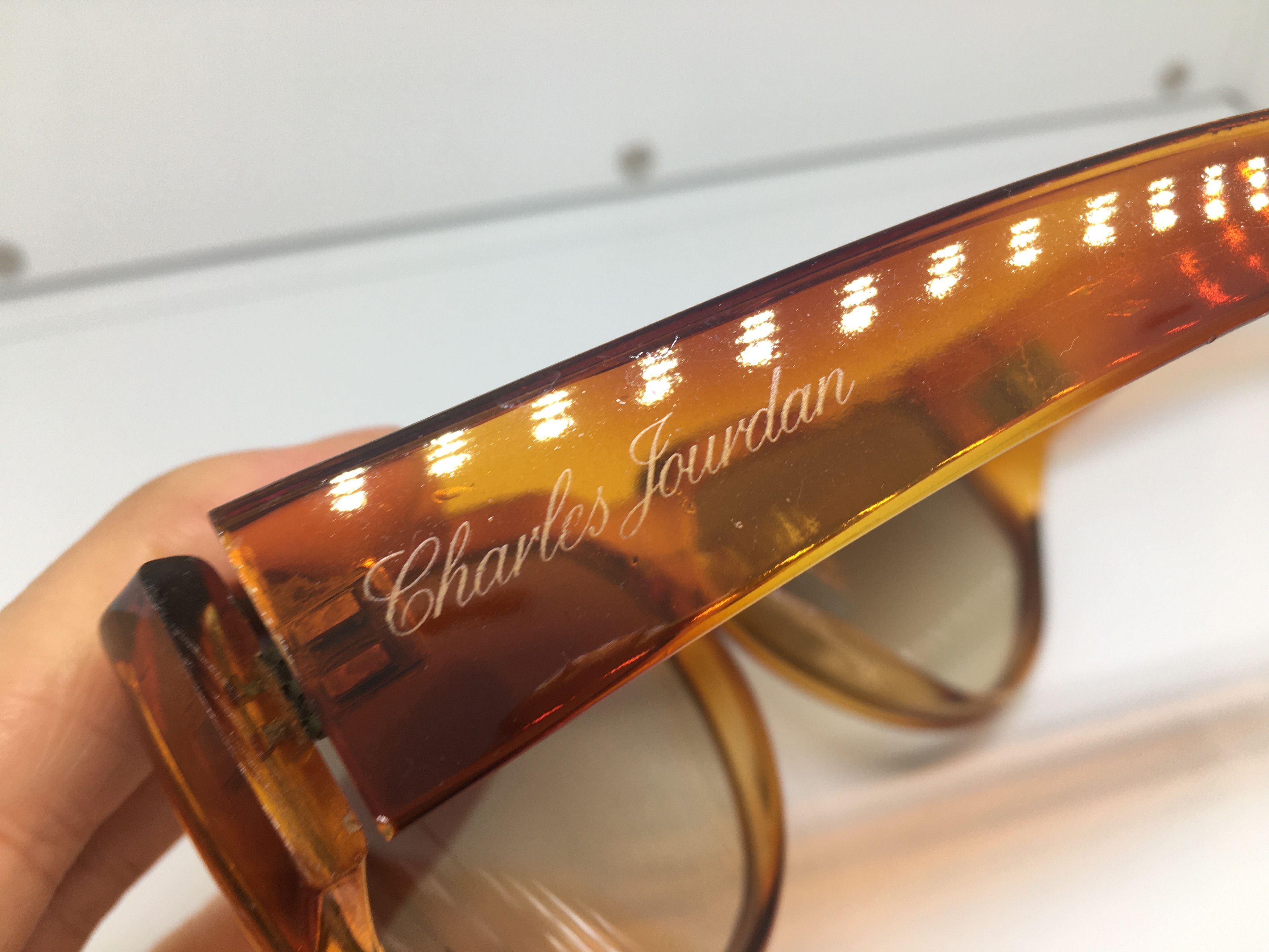 Charles Jourdan Vintage Charles Jourdan CJ13 Sunglasses Frame France Size ONE SIZE - 7 Thumbnail