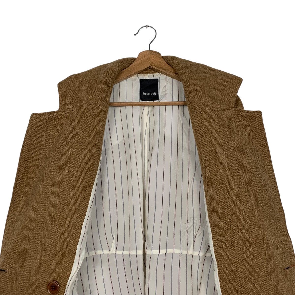 Other Banner Barrett Double Breasted Herringbone Coat Size XS / US 0-2 / IT 36-38 - 12 Thumbnail
