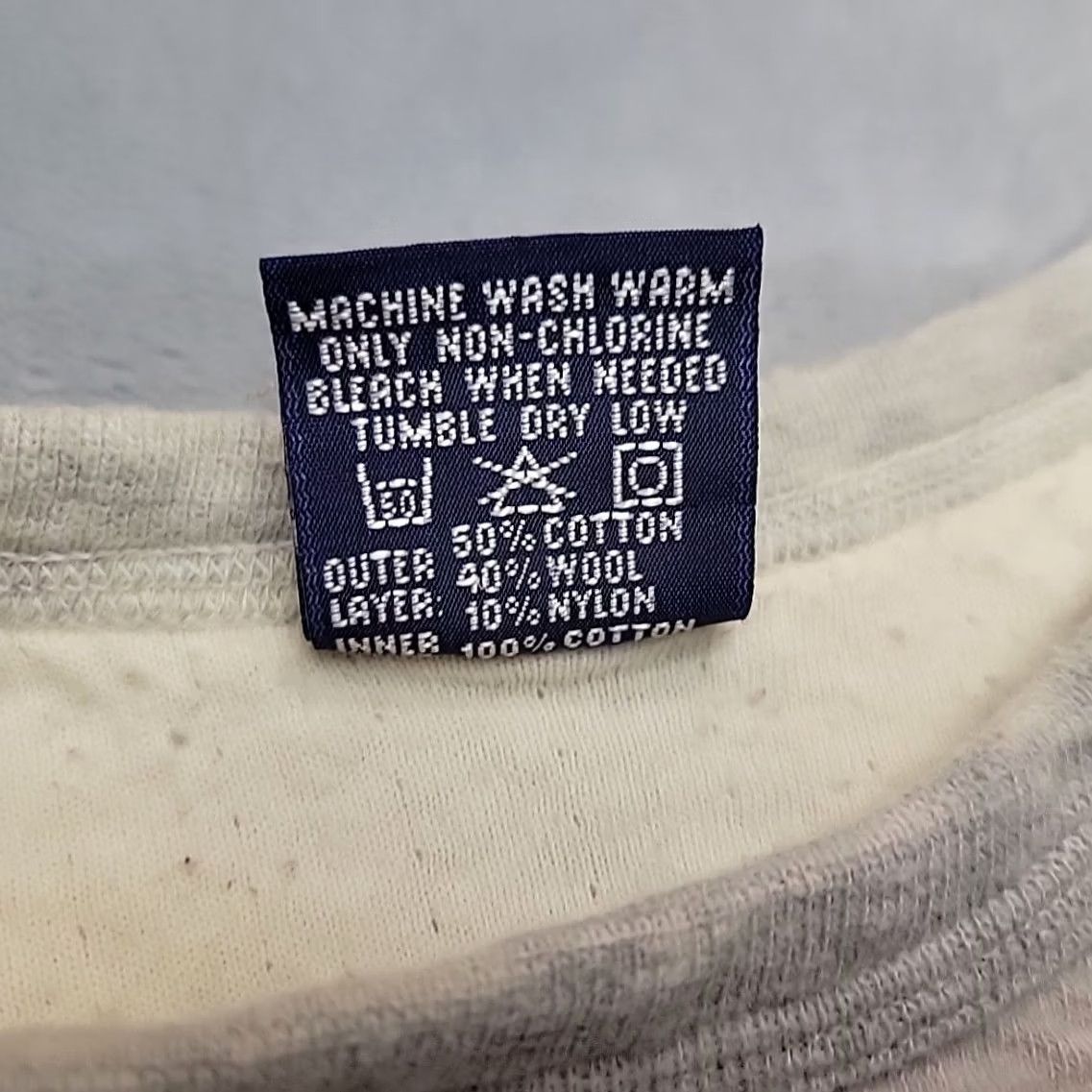 Vintage VINTAGE Duofold Shirt Men M Gray Crewneck Long Sleeve Wool Blend Mid Layer USA Size US M / EU 48-50 / 2 - 5 Thumbnail