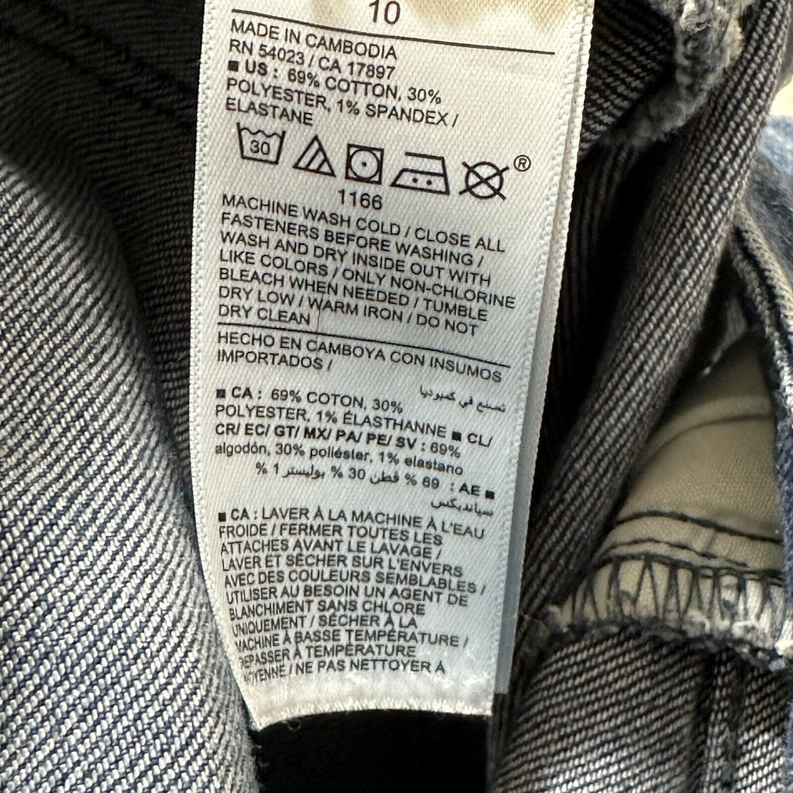 Old Navy Old Navy 10 High Rise Wow Super Skinny Blue Jeans (32x28) Size 32" / US 10 / IT 46 - 5 Thumbnail