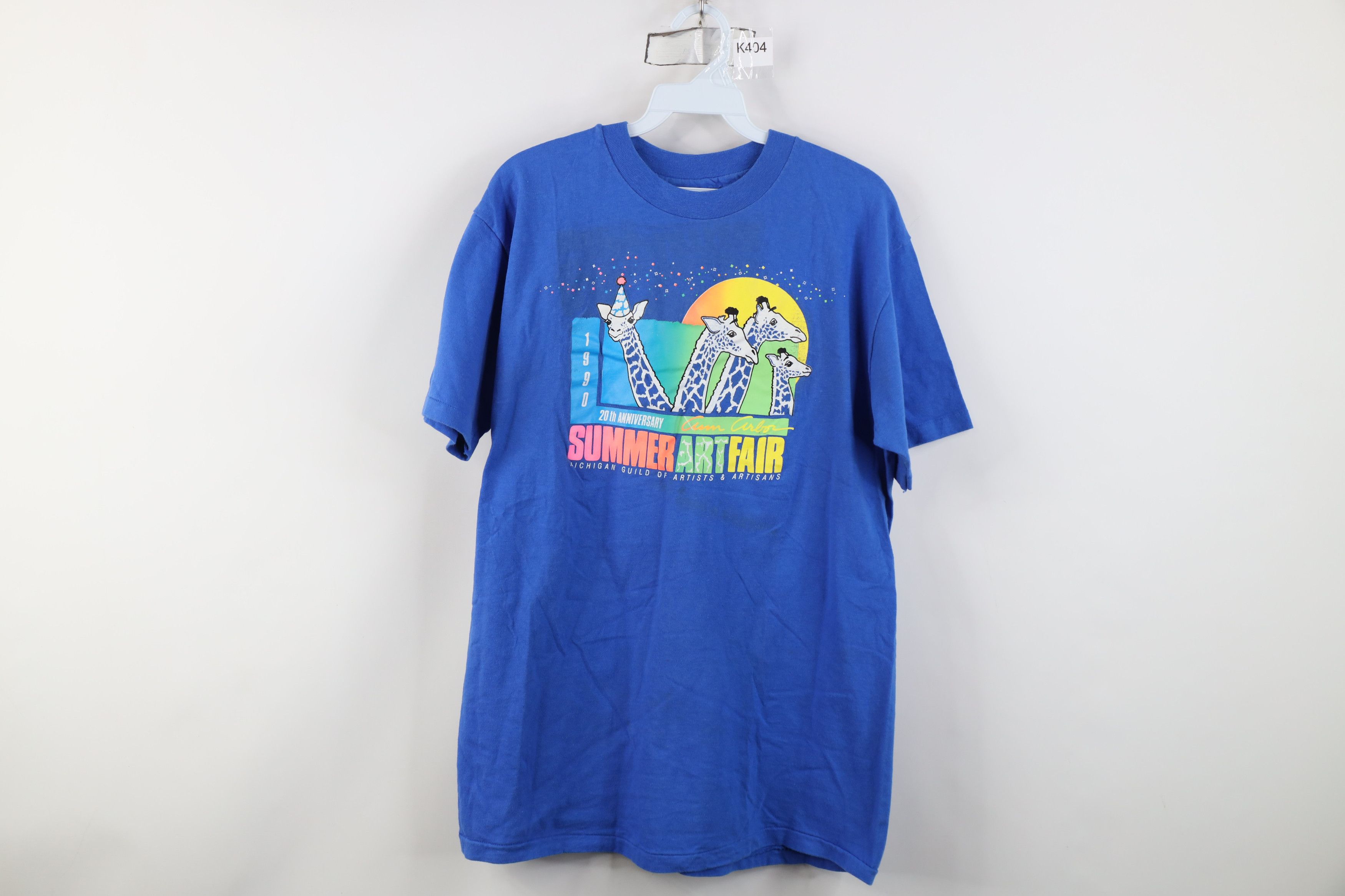 Vintage Vintage 90s 20th Anniversary Ann Arbor Art Fair T-Shirt USA Size US L / EU 52-54 / 3 - 1 Thumbnail