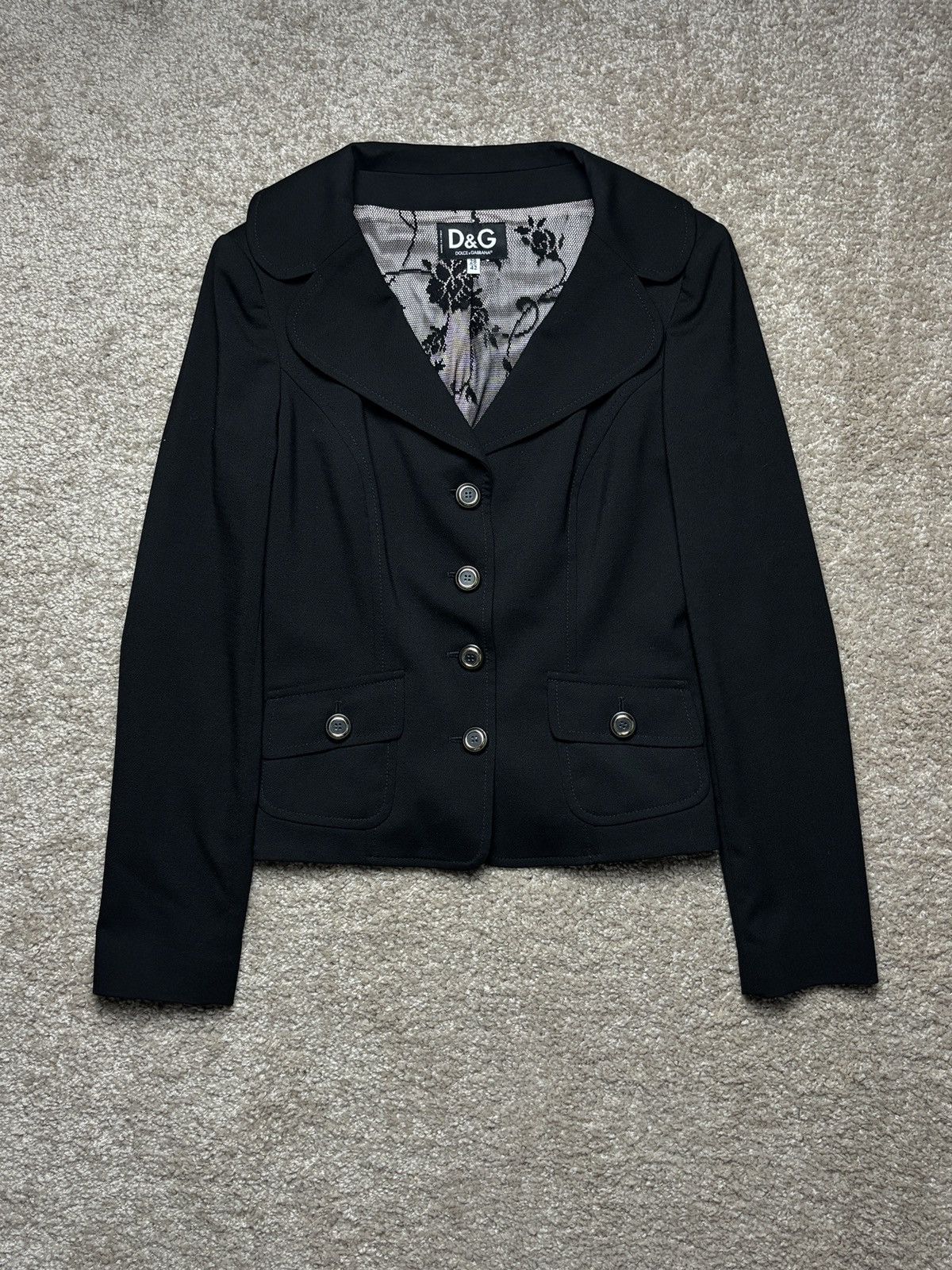 Dolce & Gabbana Dolce & Gabbana vintage blazer & skirt set Size M / US 6-8 / IT 42-44 - 2 Thumbnail