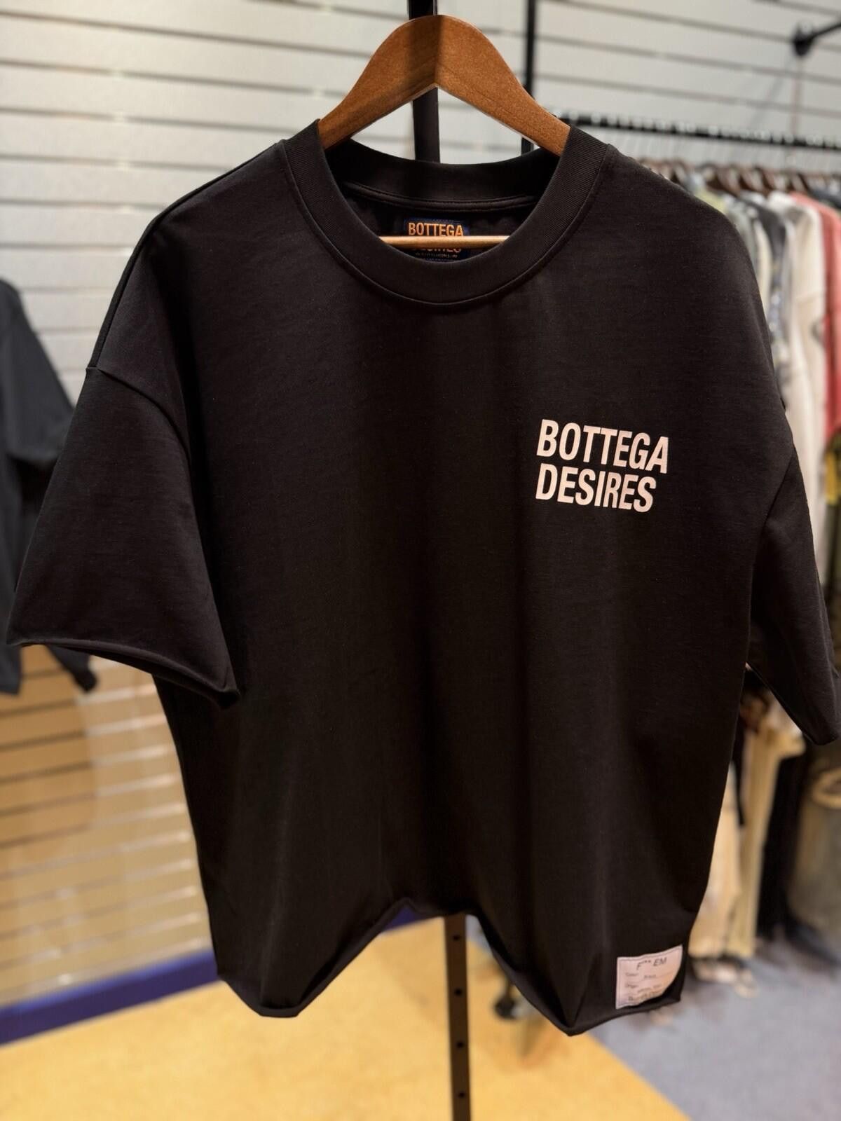 Bottega Desires Bottega Desires Tee T-Shirt F**k Joke (XL) Black White Size US XL / EU 56 / 4 - 3 Thumbnail
