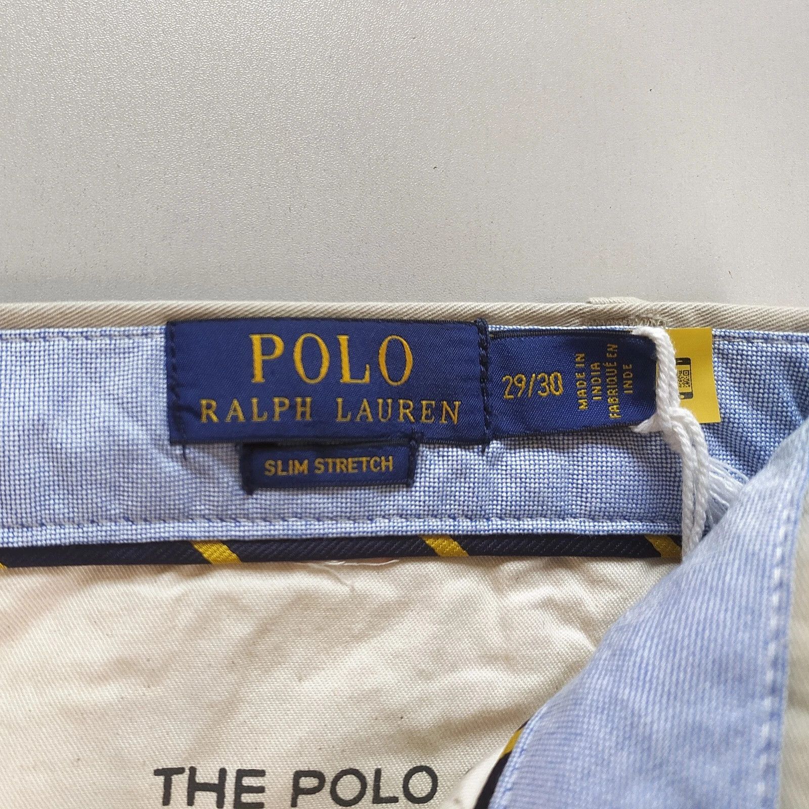 Polo Ralph Lauren Polo Ralph Lauren Slim Stretch Fit Chino Trouser FTP 0002 Size US 29 - 5 Thumbnail