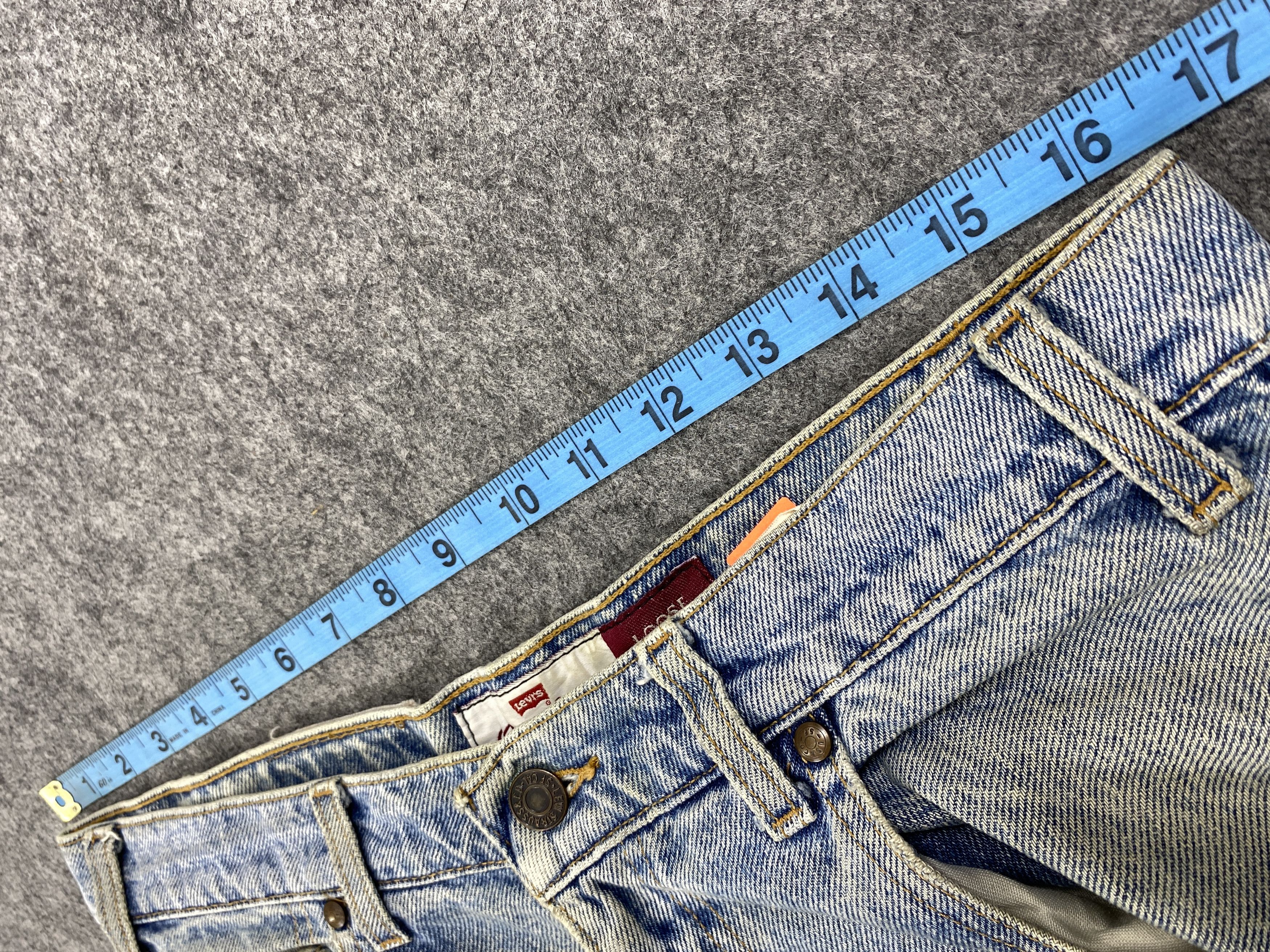 Levi's Dirty Blue Vintage Levi's 545 Loose Fit 33x29.5 Denim SJ071 Size US 33 - 5 Thumbnail