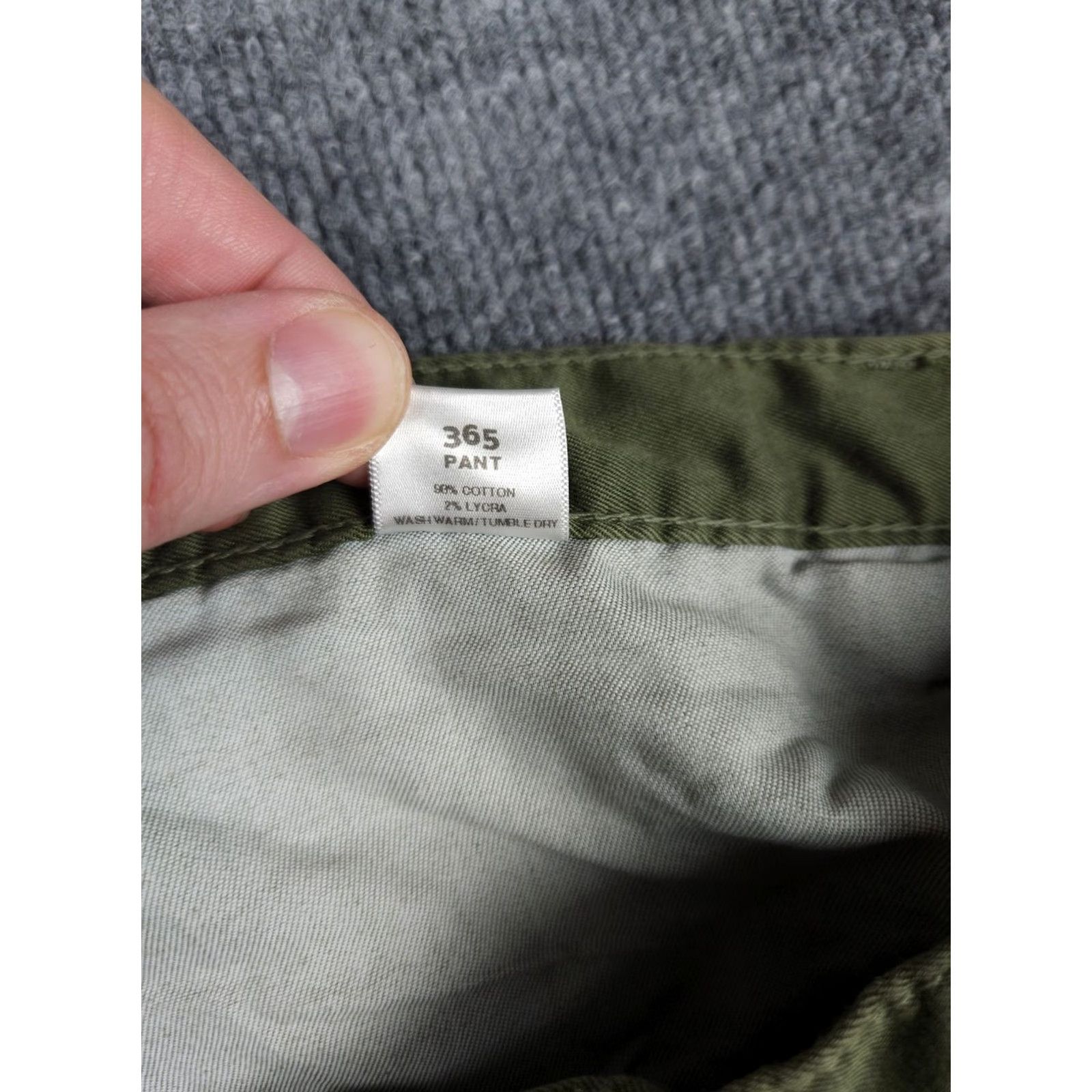 Flint And Tinder Flint And Tinder Pants Mens 30x31 Green Slim Fit 5 Pocket 365 Pant Jeans Straight Leg 30 31 Regular Mens Size US 30 / EU 46 - 5 Thumbnail