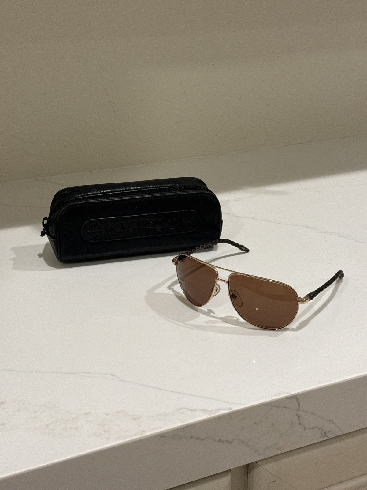 Chrome Hearts Chromehearts - Double dip - vintage sunglasses Size ONE SIZE - 1 Thumbnail