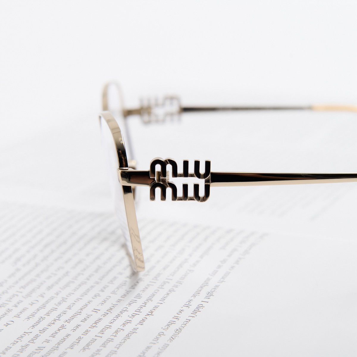 Miu Miu MIU MIU 0MU 50XV 14M1O1 GLASSES Size ONE SIZE - 3 Thumbnail