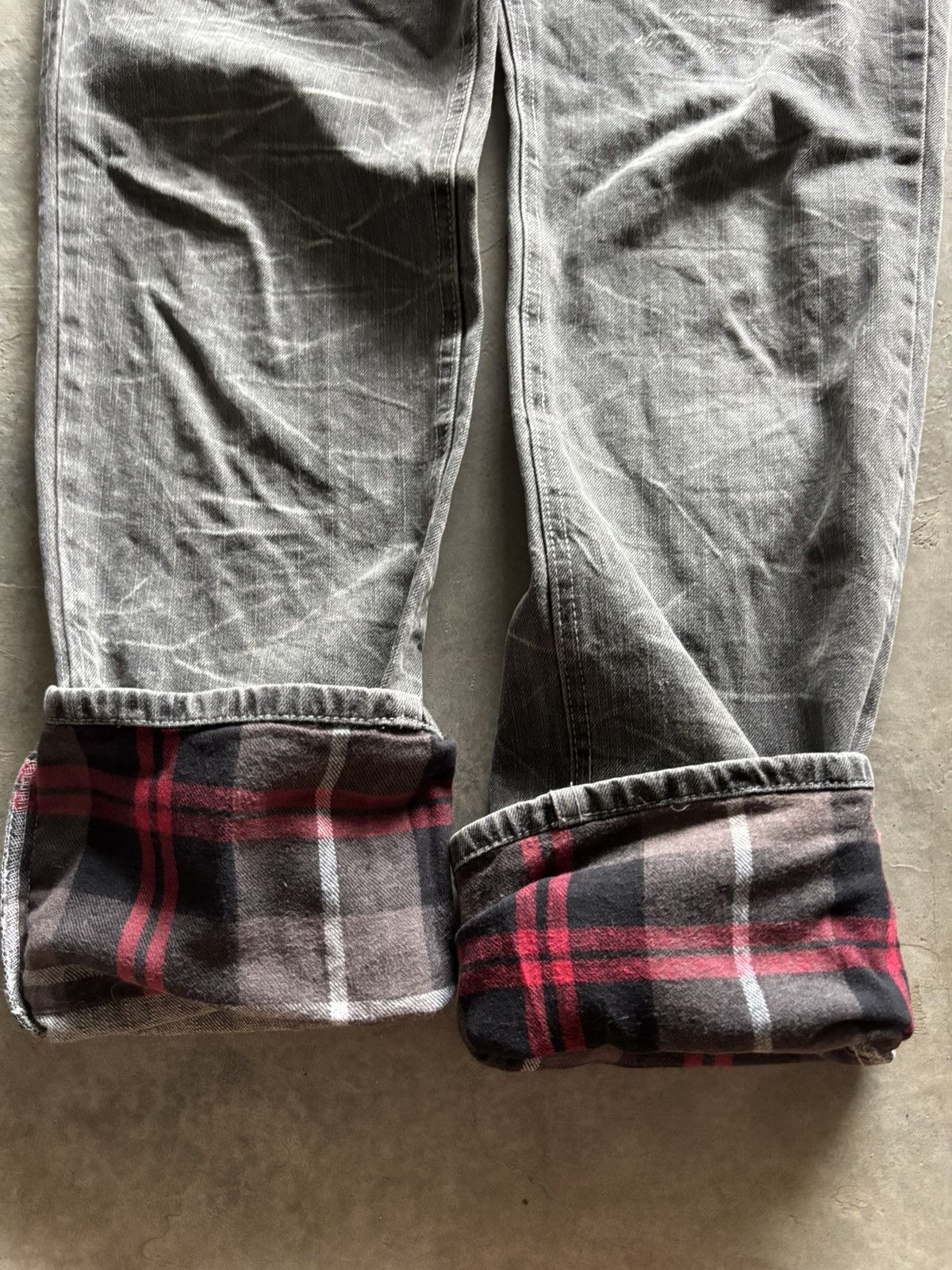 If Six Was Nine JACK SERIKA poem union jack japanese punk whiskered wash Size US 30 / EU 46 - 13 Thumbnail