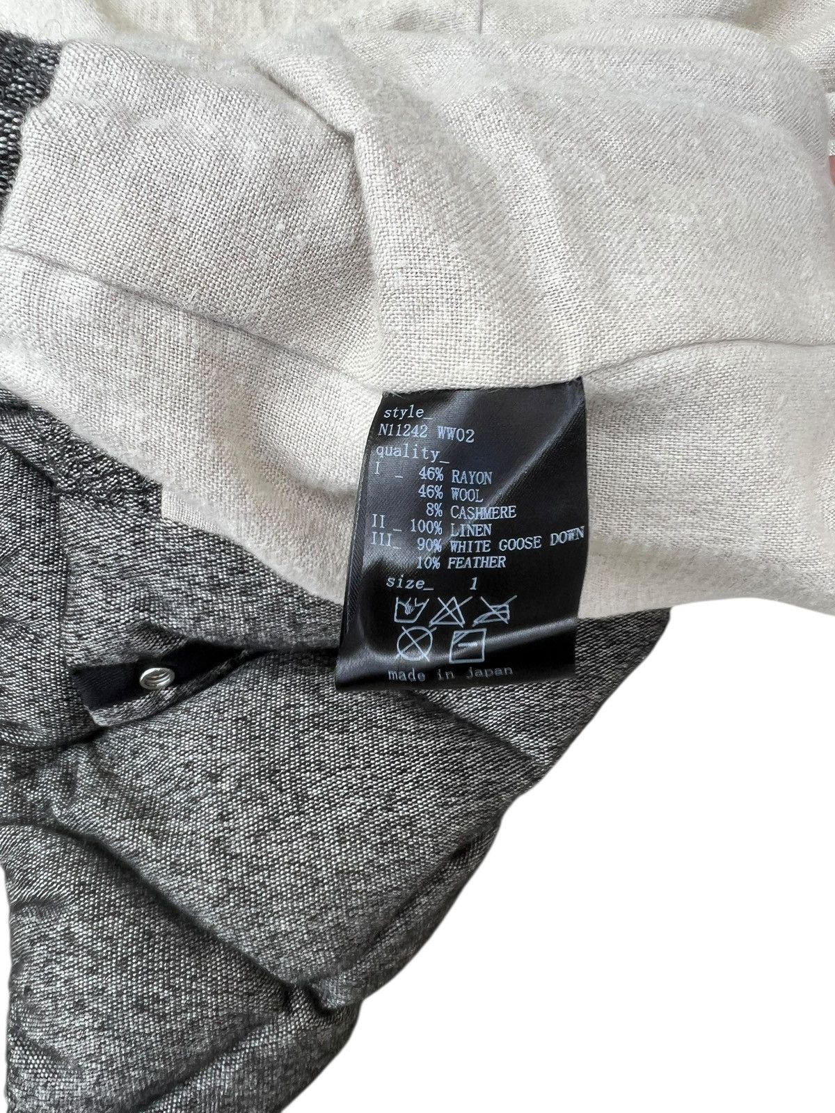 N4 N4 Japan Cashmere Blend Goose Down Quilt Puffer Vest Size US S / EU 44-46 / 1 - 13 Thumbnail