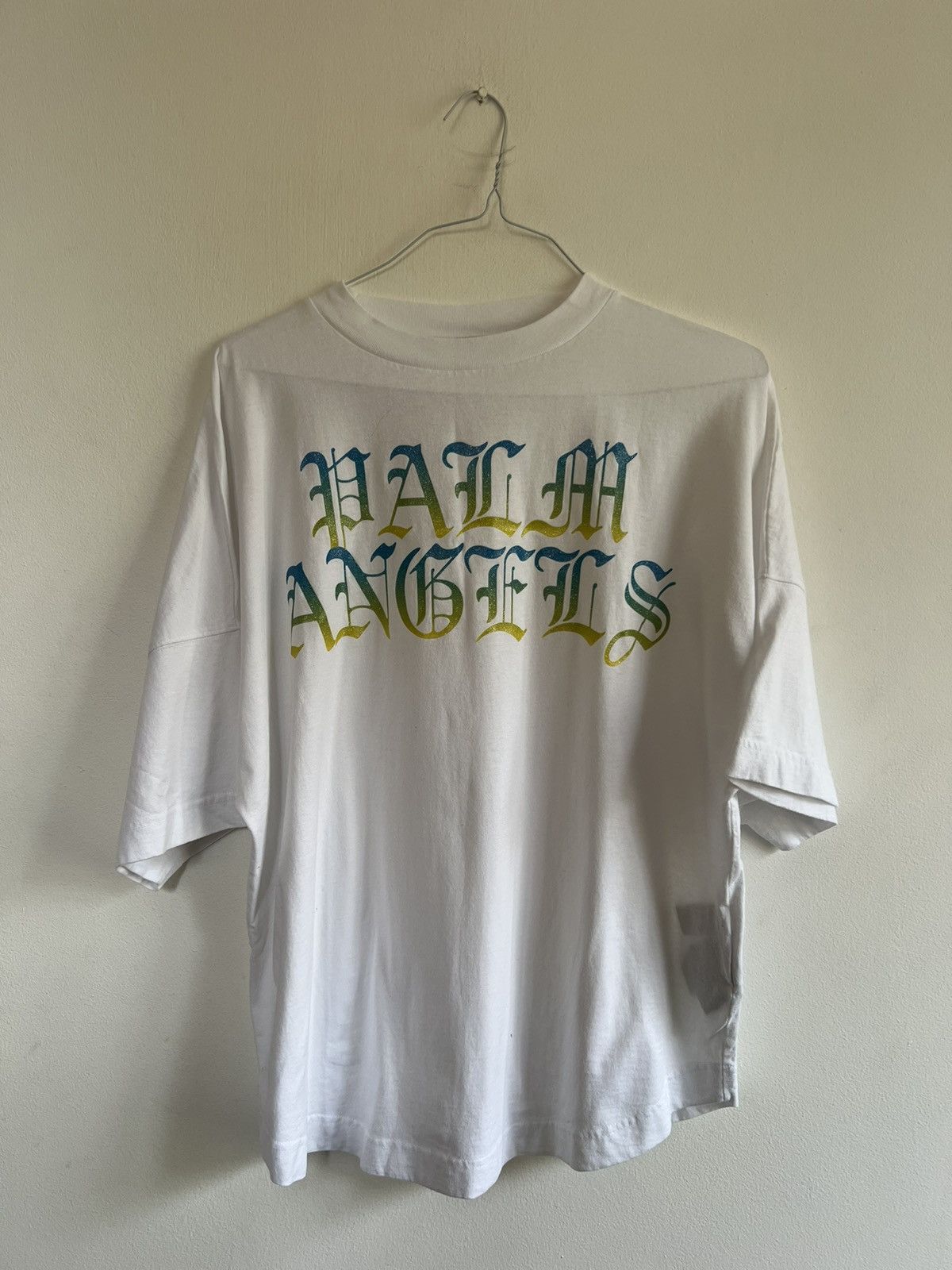 Palm Angels Palm angels Gothic Logo TEE Size US L / EU 52-54 / 3 - 1 Thumbnail