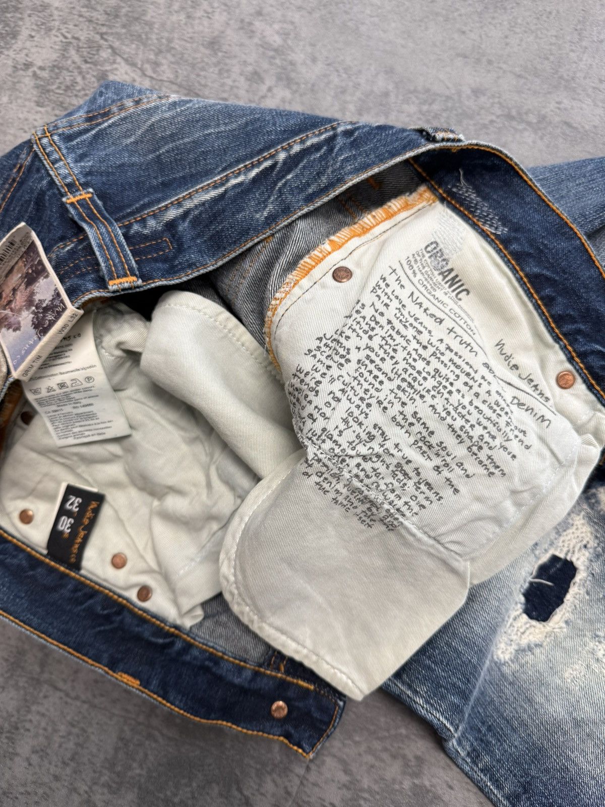 Nudie Jeans Nudie Jeans GRIM TIM DAVID REPLICA- 30 Size US 30 / EU 46 - 13 Thumbnail