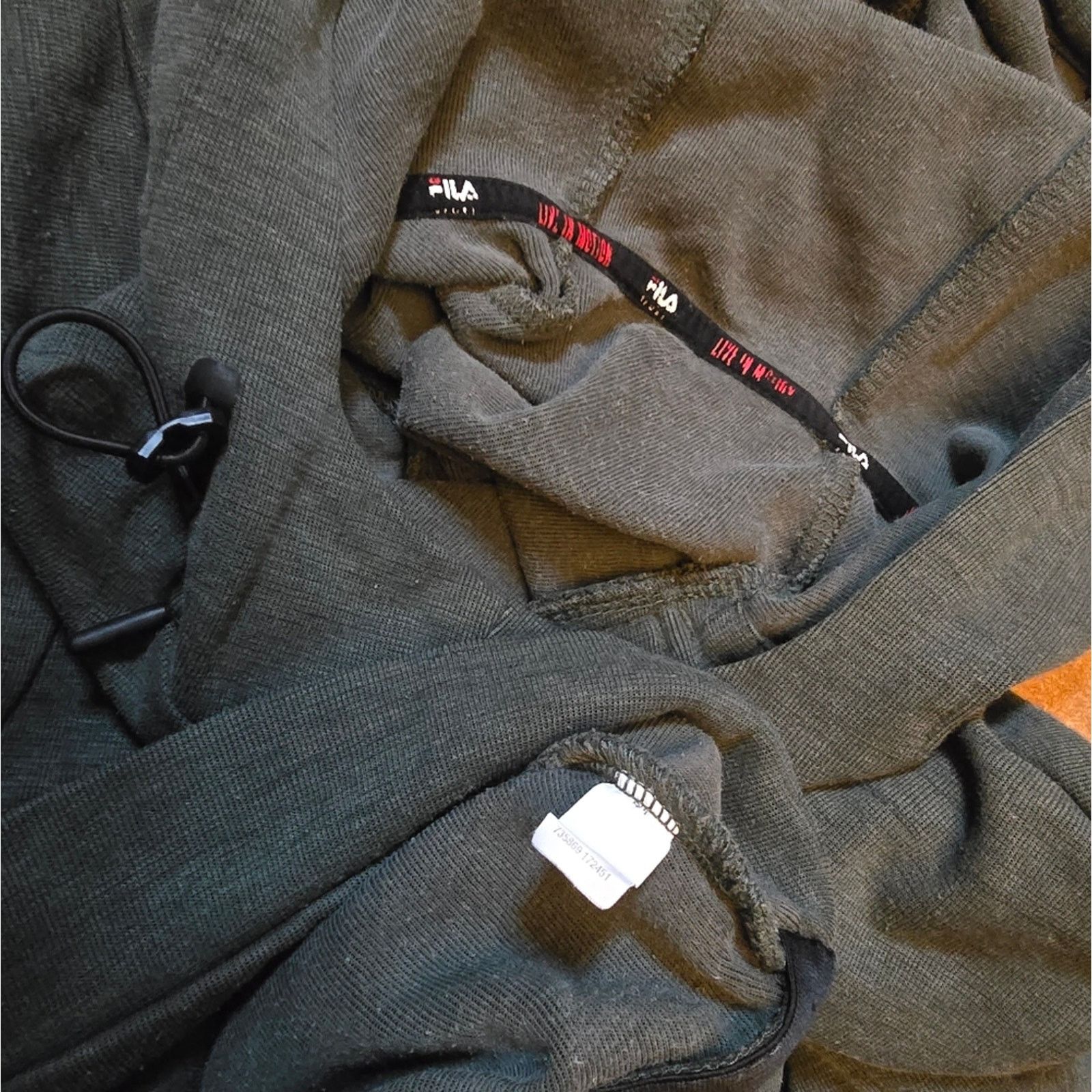 Fila Dark Olive | FILA | Sport Hoodie Size US L / EU 52-54 / 3 - 5 Thumbnail