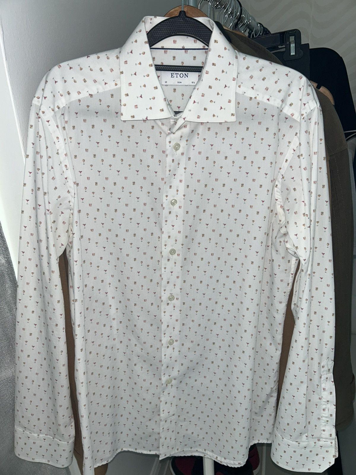 Eton Eton Cocktail Dress Shirt Size US L / EU 52-54 / 3 - 1 Thumbnail
