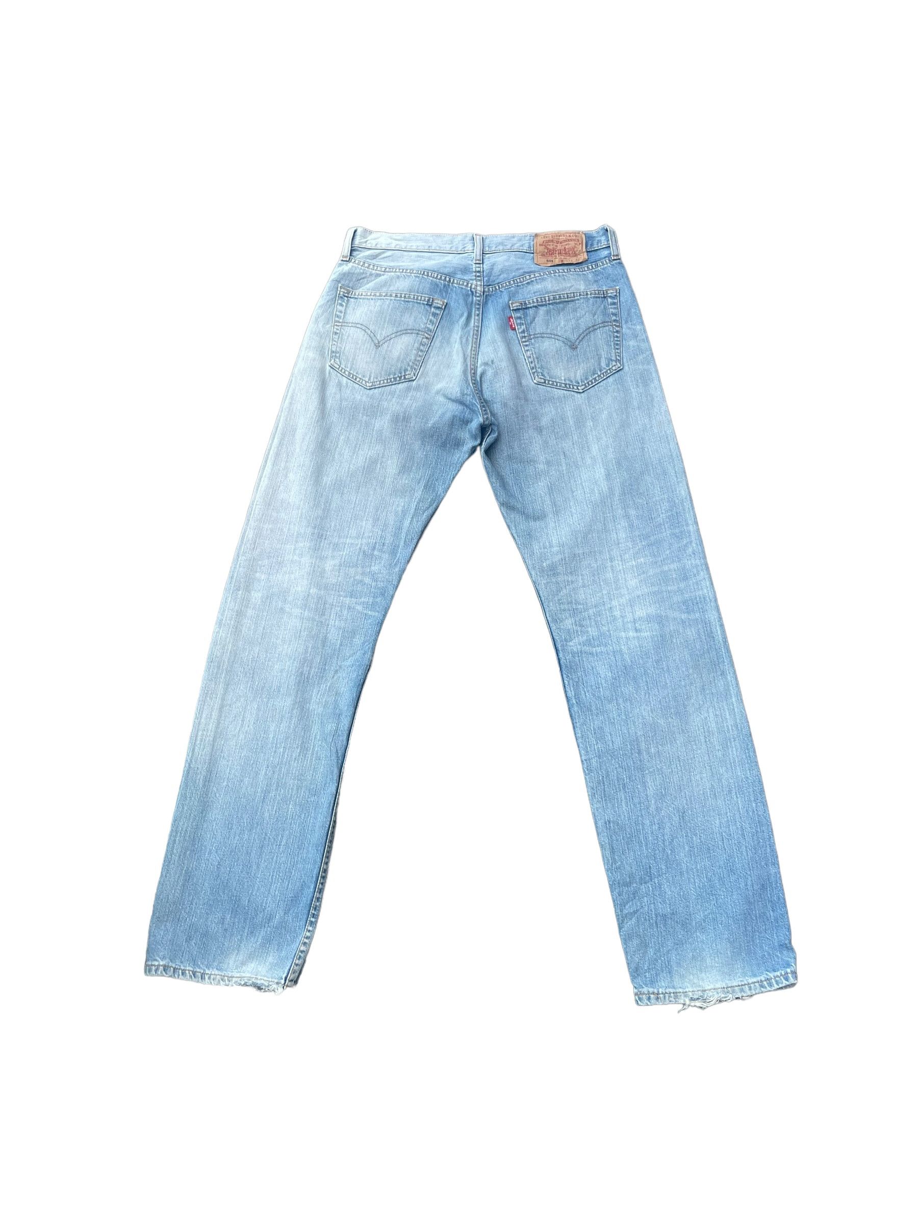 Levi's Vintage Levis 501 e 2005 Light Wash Blue Size US 32 / EU 48 - 3 Thumbnail