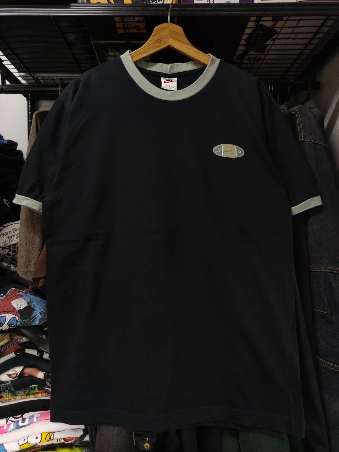 Nike Vtg 90's Nike "Just Do It " Logo T-Shirt Size US L / EU 52-54 / 3 - 2 Thumbnail