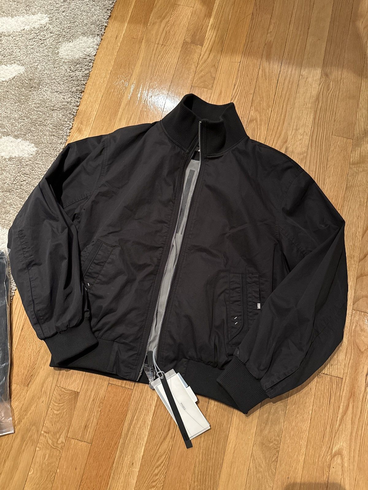 image of C2H4 Curate Bomber Jacket in Black, Men's (Size Medium)