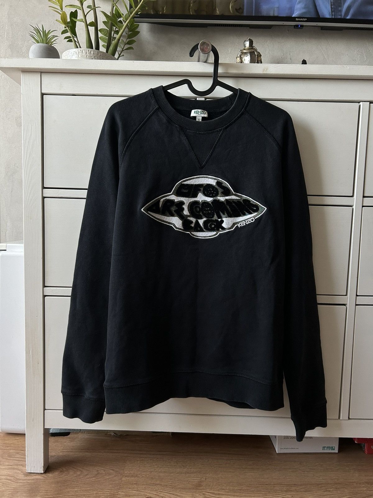 Kenzo Kenzo UFO coming back crewneck sweatshirt S Grailed