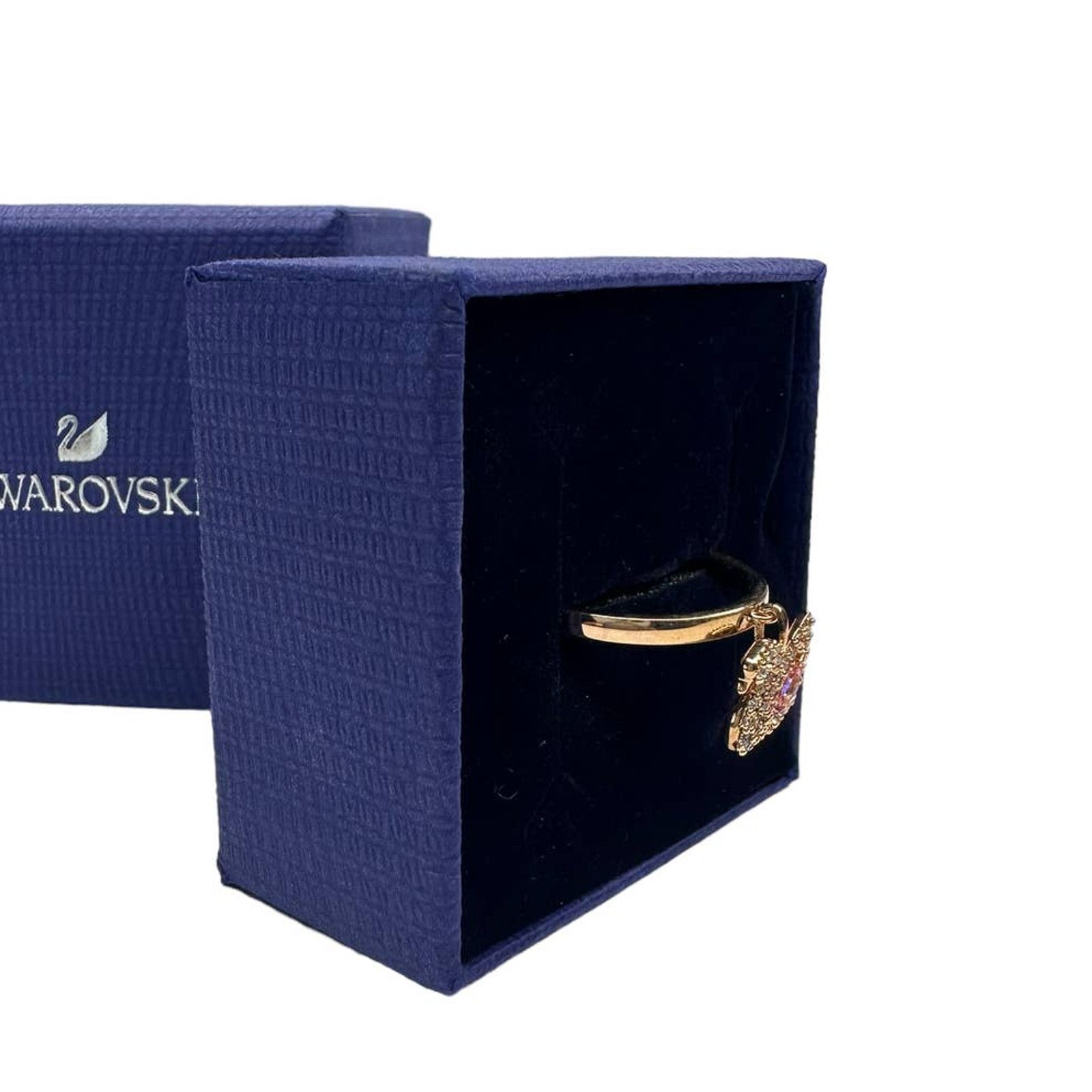 Swarovski Swarovski Dazzling Swan ring Rose gold-tone plated 5 / 50 Size ONE SIZE - 4 Thumbnail