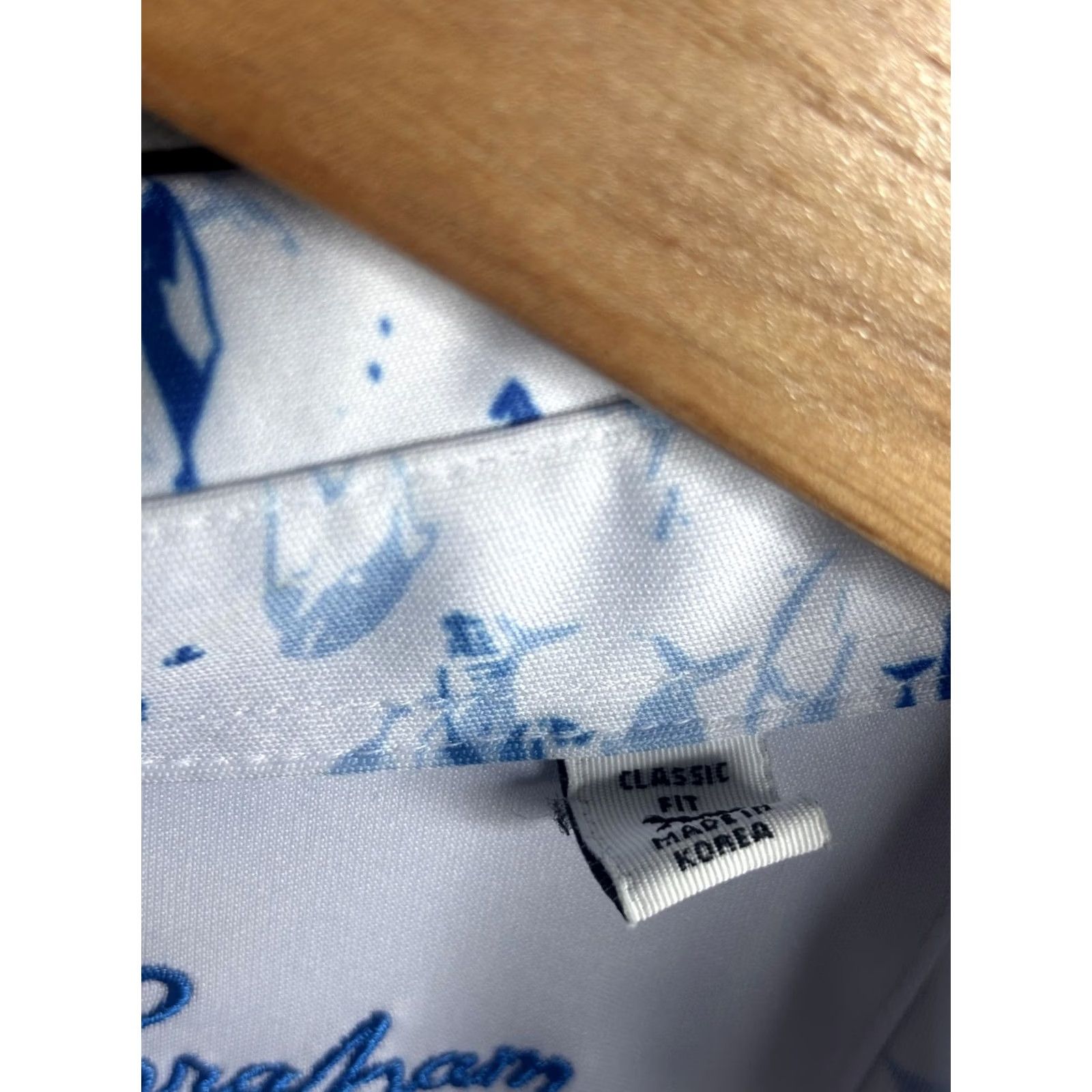 Robert Graham Robert Graham Polo Shirt Mens XL White Graphic Print Golf Nautical Fish Skull Collared Short Sleeve Classic Pattern Boys Womens Men Size US XL / EU 56 / 4 - 4 Thumbnail