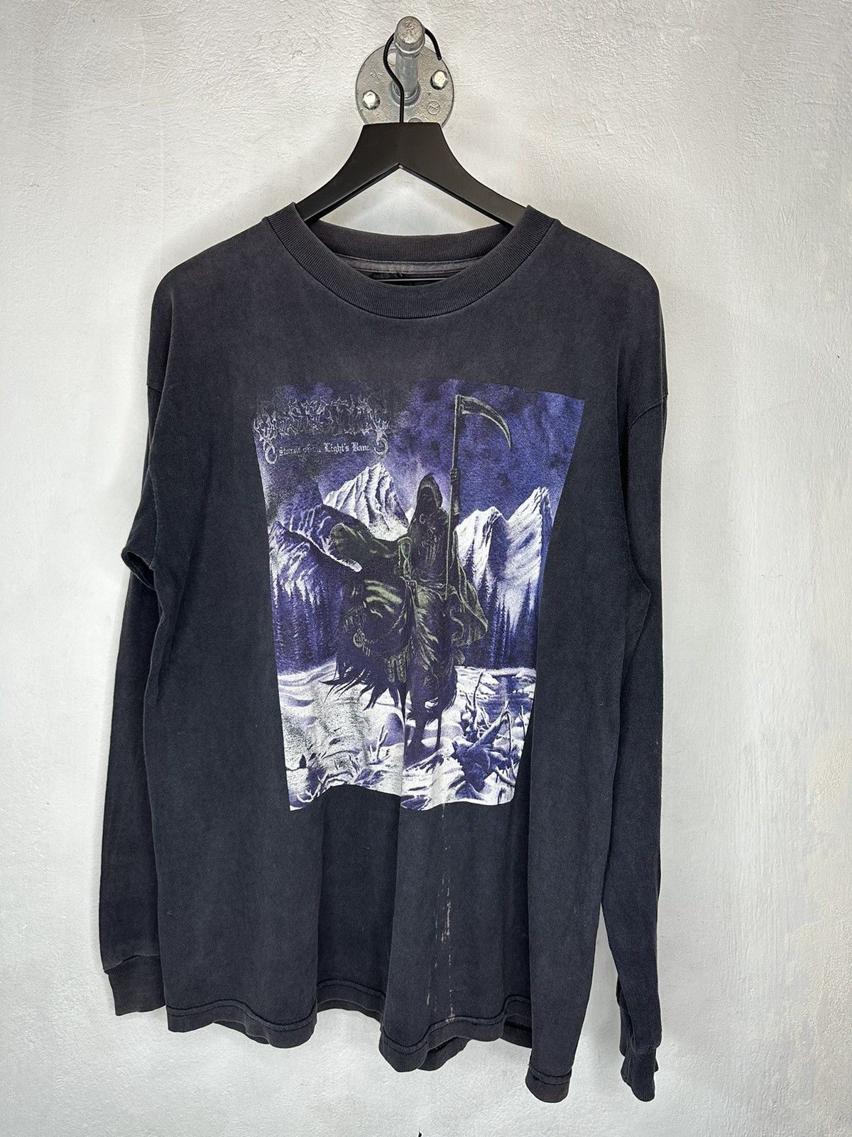 Image of Band Tees x Vintage Dissection Storm Of The Light's Bane Longsleeve in Black, Men's (Size XL)