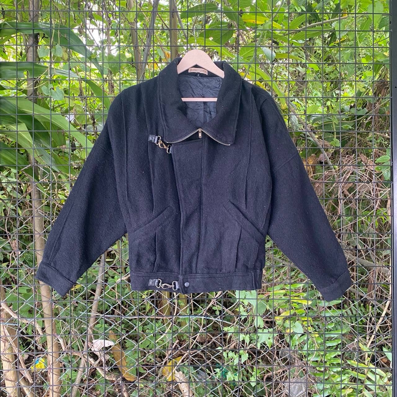 Japanese Brand Frankenstein Punk Style Wool Baggy Jacket Free Size Size US M / EU 48-50 / 2 - 1 Thumbnail