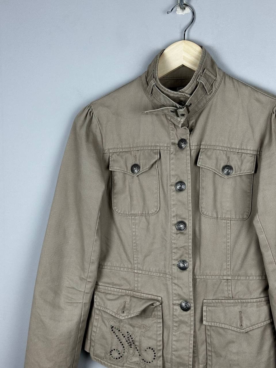 Morgan De Toi Morgan de Toi Vintage brown Cropped Biker Jacket Size S / US 4 / IT 40 - 3 Thumbnail