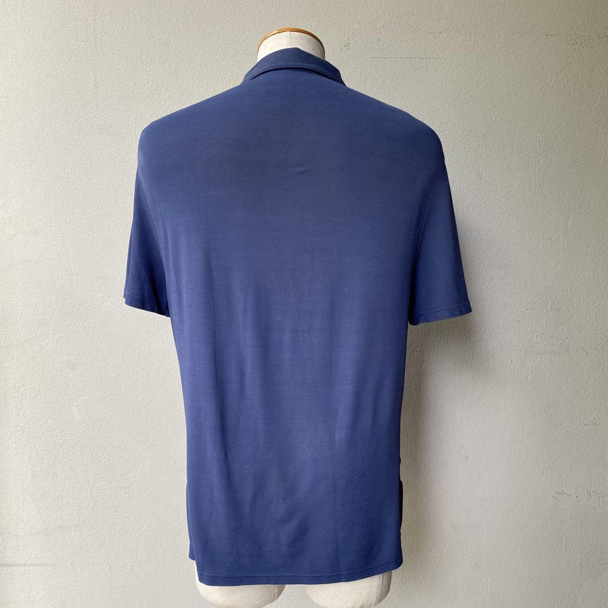 Prada PRADA Navy Short Sleeve Zip Shirt Size US M / EU 48-50 / 2 - 14 Thumbnail
