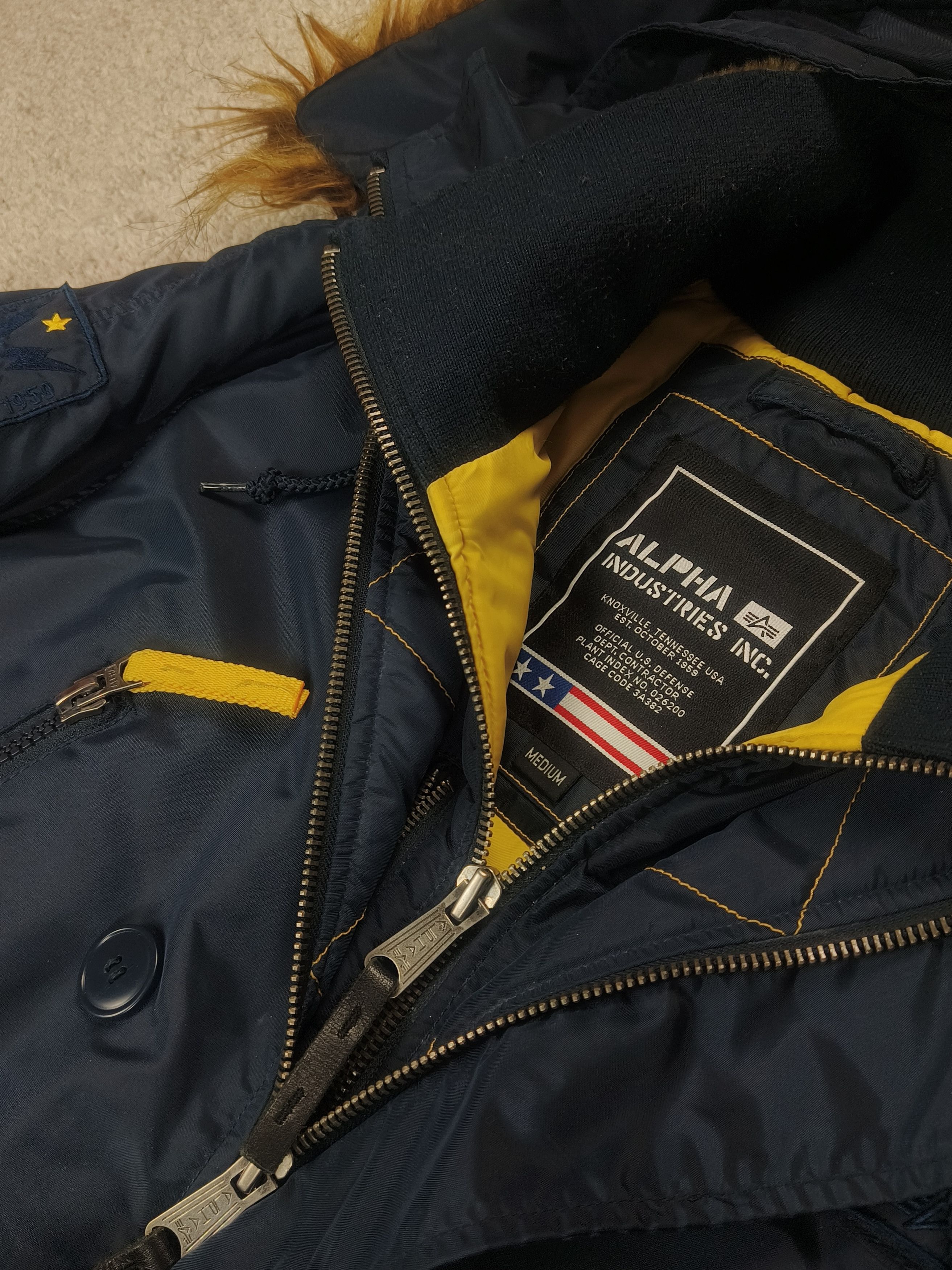 Alpha Industries Alpha Industries Preflight Military N-3B Style Parka Size US M / EU 48-50 / 2 - 2 Thumbnail