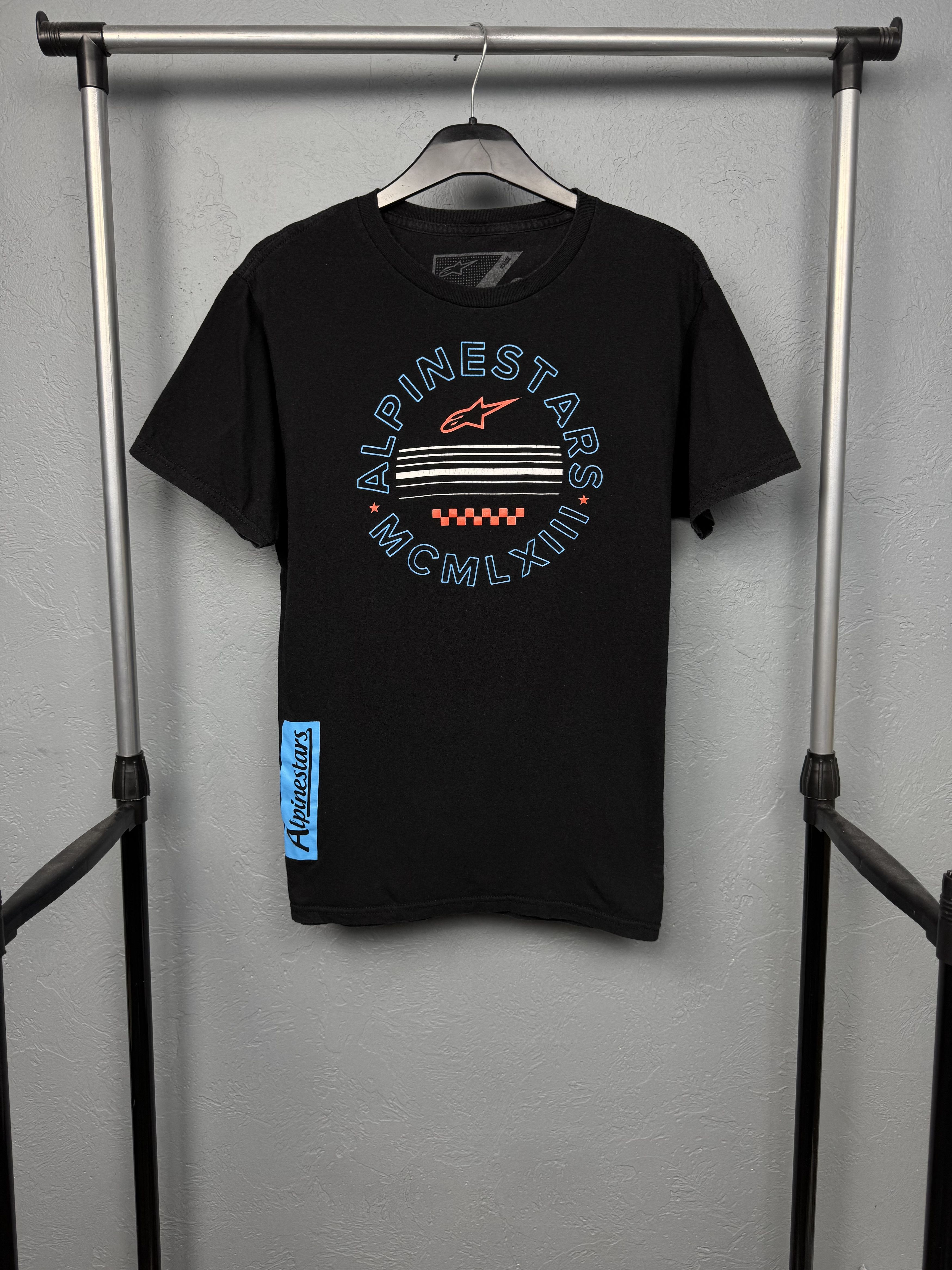 Alpinestars Alpinestars Mens Crew Neck T-Shirts Moto Racing Biker Size US M / EU 48-50 / 2 - 1 Thumbnail