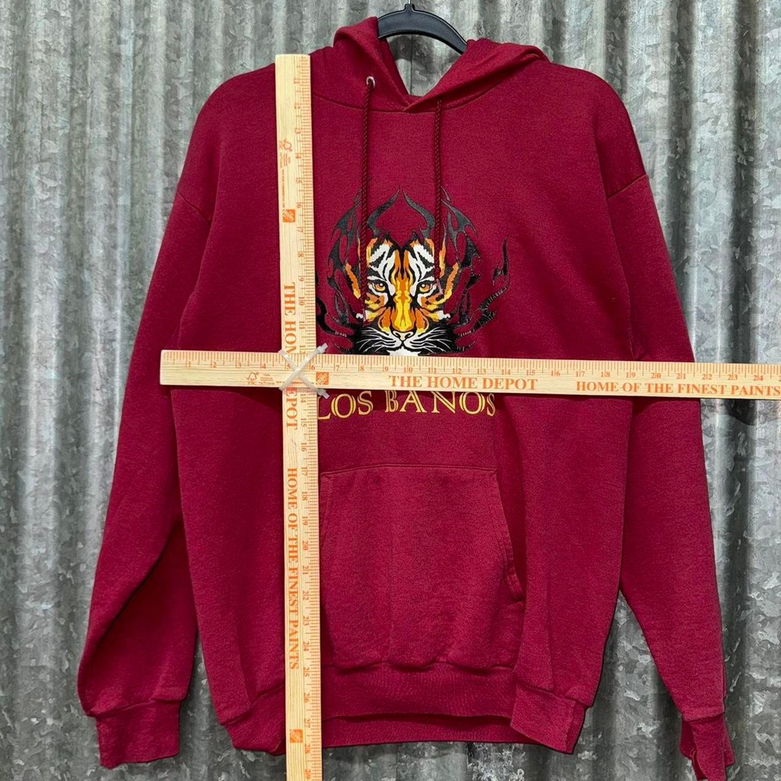 Vintage Vintage y2k los banos heavyweight hoodie Size US M / EU 48-50 / 2 - 2 Thumbnail