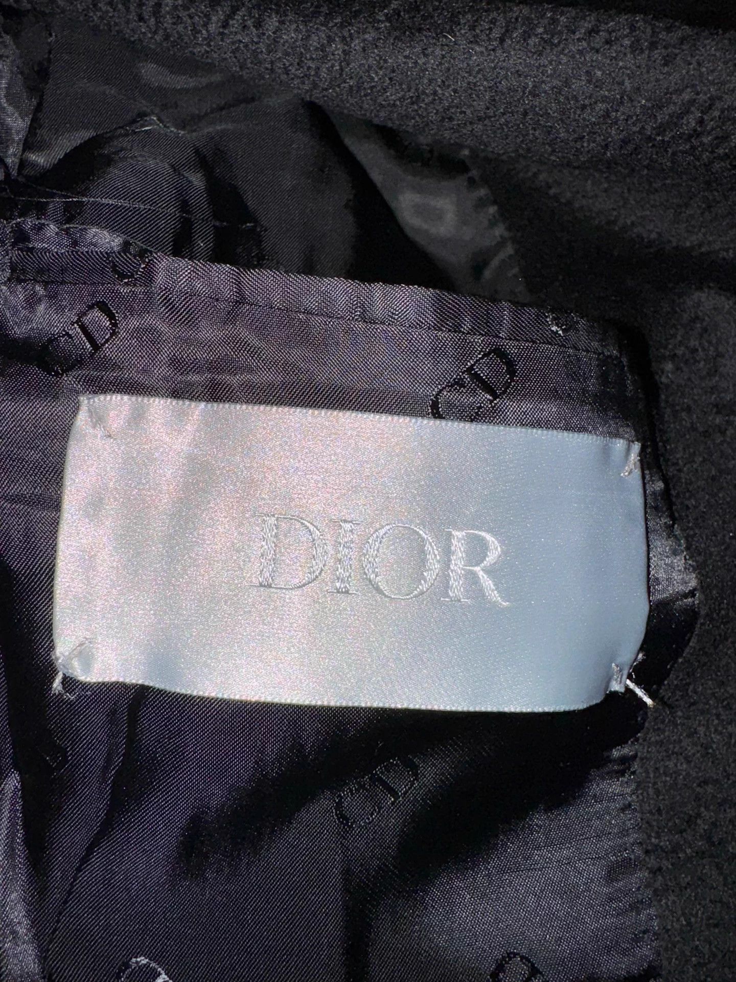 Dior Dior Men 19FW DB Cashmere Slit Overcoat 42 Size US XS / EU 42 / 0 - 7 Thumbnail