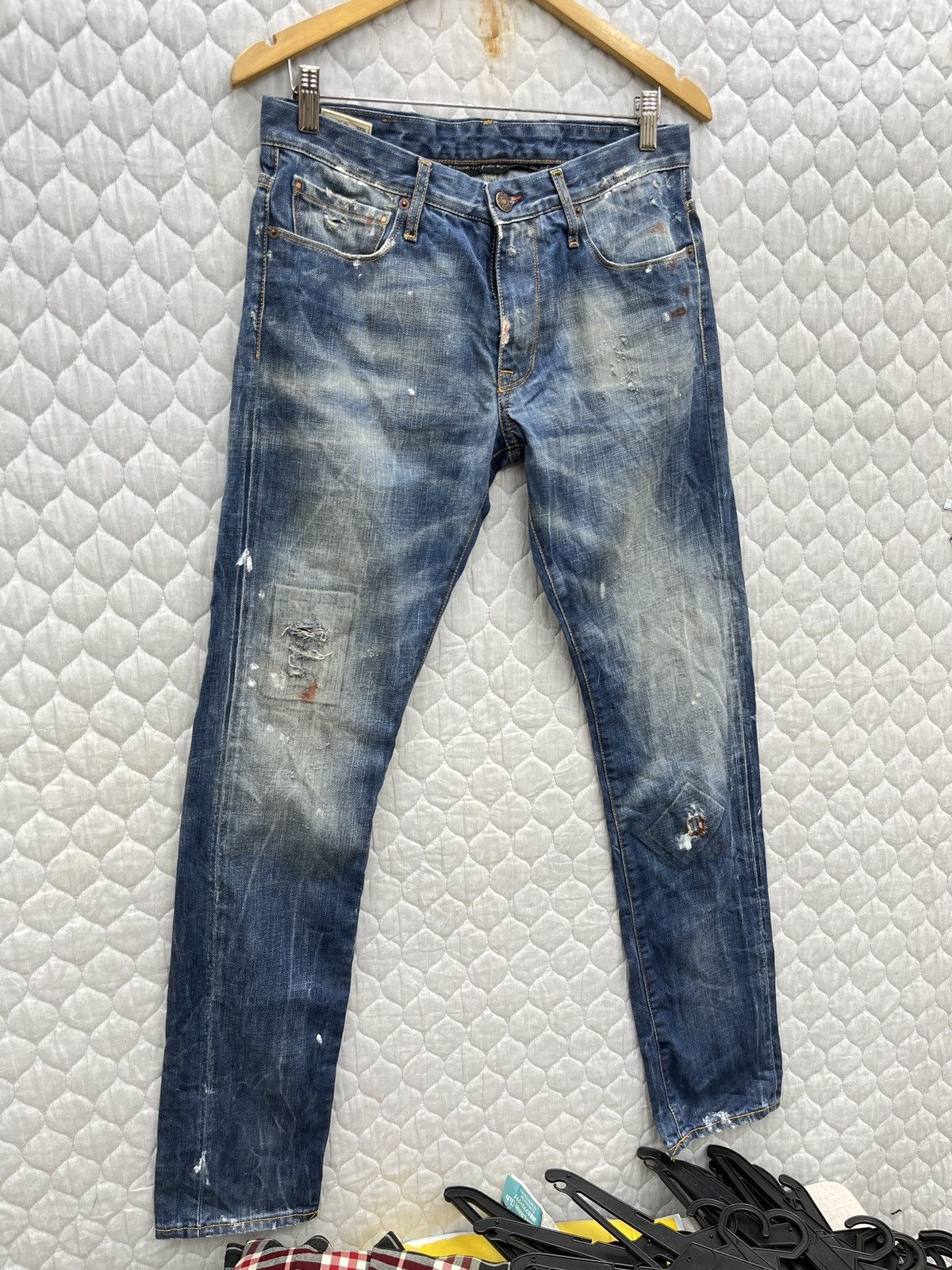Other 🔥🔥🔥STEALS REIGN ITALIA DISTRESSED DENIM Size US 31 - 2 Thumbnail