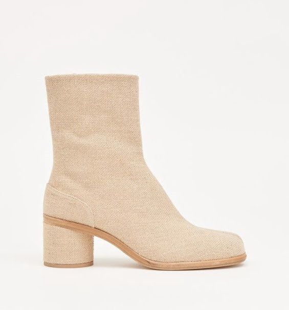 image of Maison Margiela O1W1Db10324 Boot In Beige, Men's
