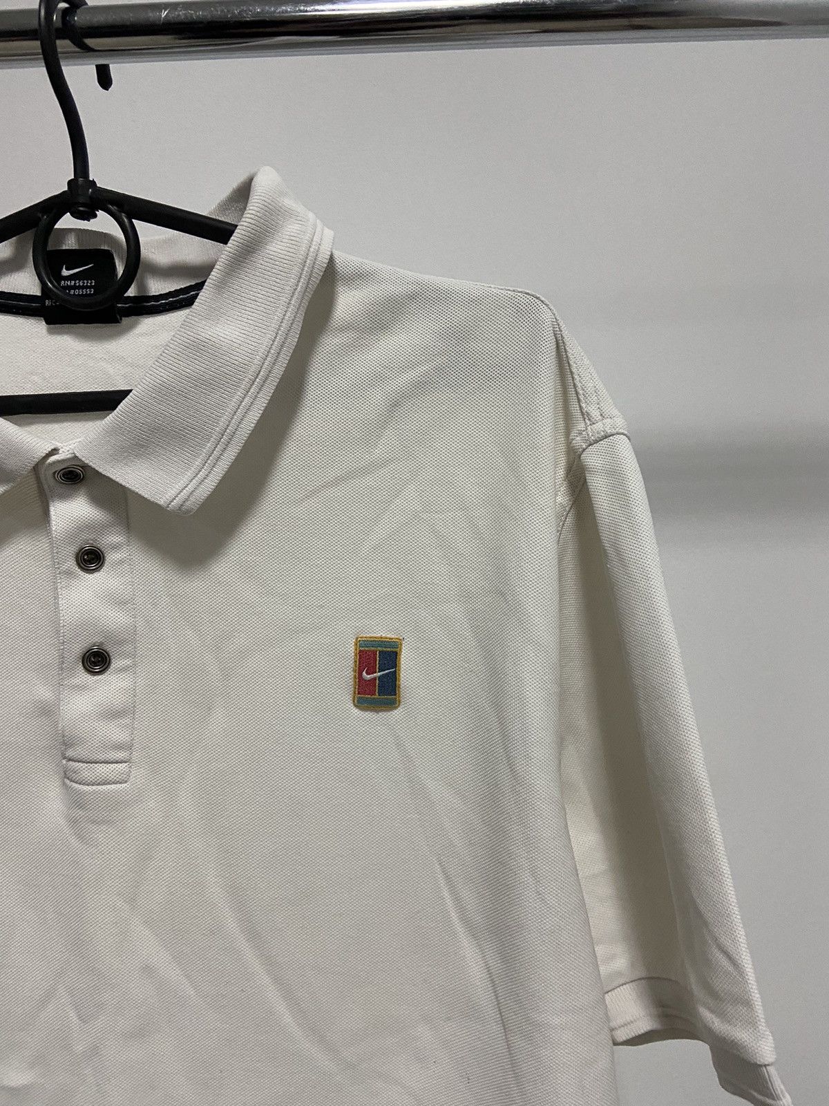 Nike × Vintage Nike Court Vintage Small logo T Shirt Polo Tennis Size US L / EU 52-54 / 3 - 4 Thumbnail