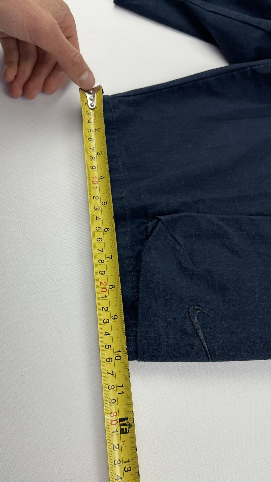 Nike × Vintage Nike Cargo Cotton Shorts Embroidered Logo Size US 32 / EU 48 - 10 Thumbnail