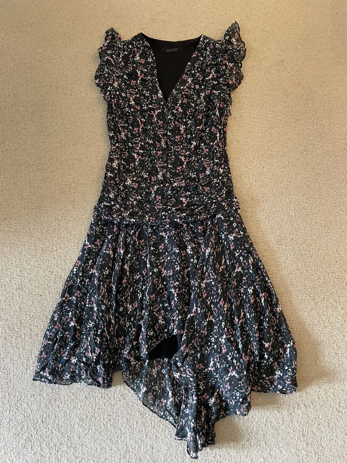 Allsaints All Saints Midi Dress - US 2 Size XS / US 0-2 / IT 36-38 - 1 Thumbnail