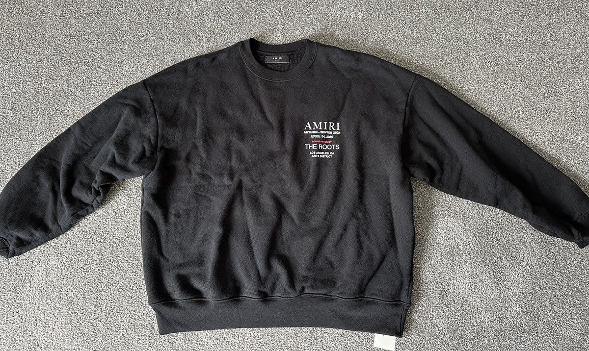 Amiri *RARE* Amiri x The Roots Sweatshirt | Medium Size US M / EU 48-50 / 2 - 2 Thumbnail