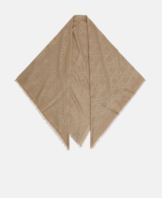 Elie Saab Silk-blend square scarf Size ONE SIZE - 1 Thumbnail